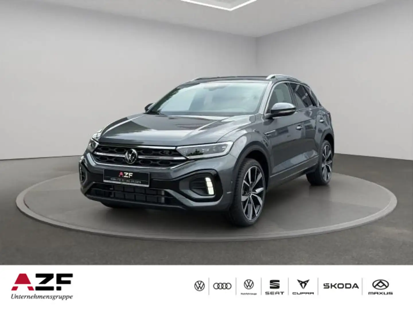 Volkswagen T-Roc R-Line 2.0 TSI 4MOTION DSG AHK+ACC+RFK+LED Grau - 1