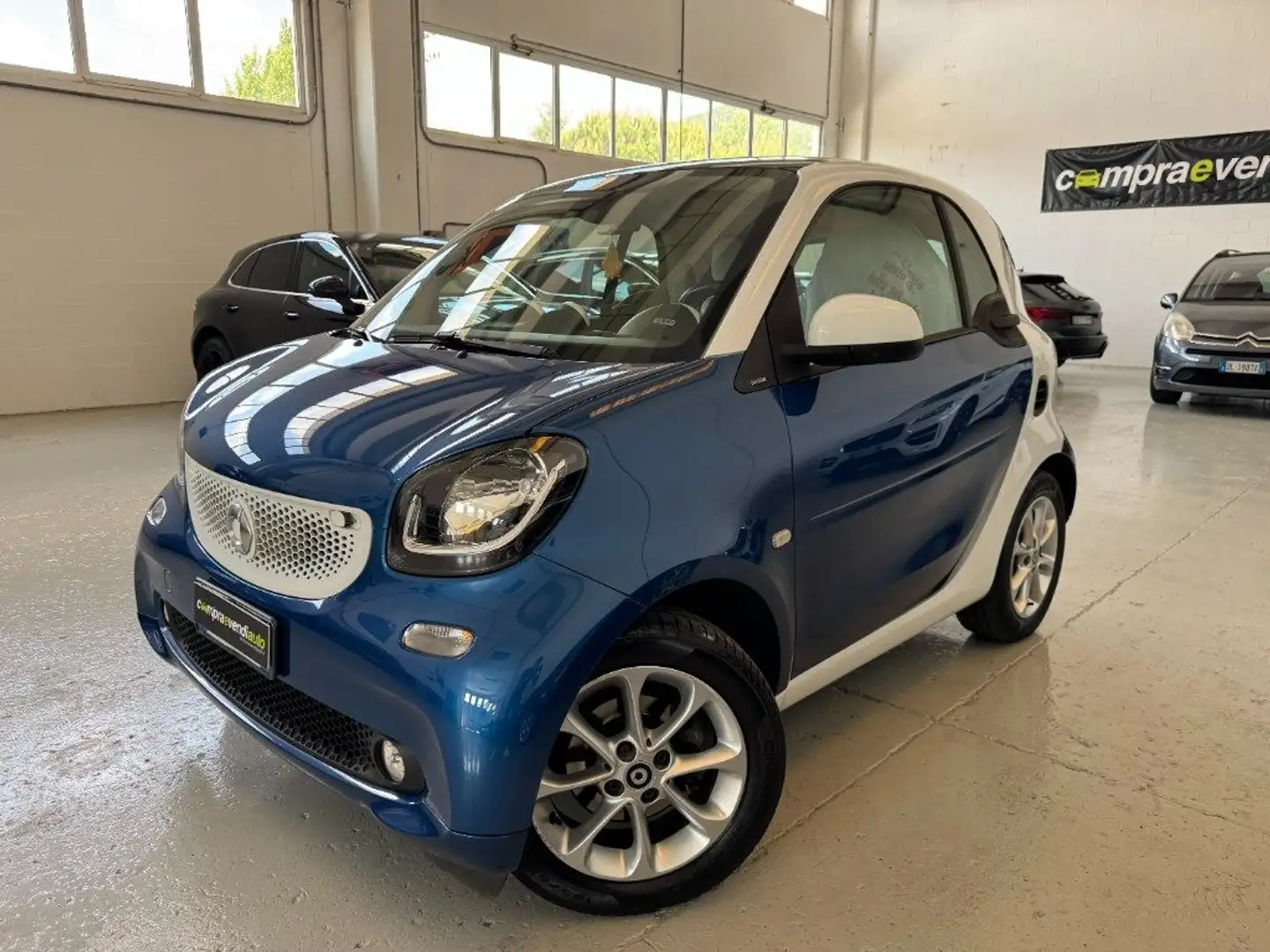 smart forTwo 90 0.9 Turbo twinamic limited #1 Modrá - 2