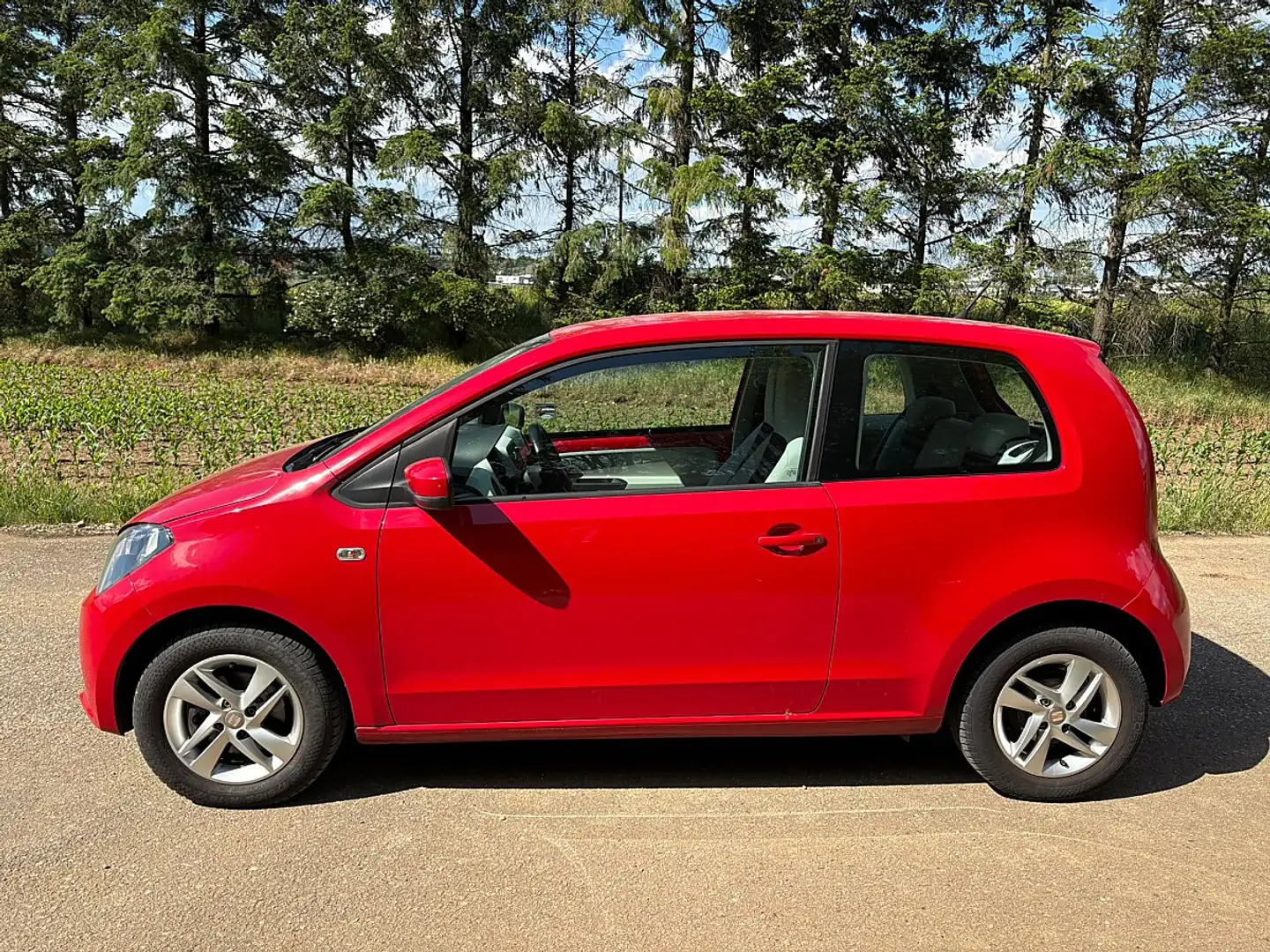 SEAT Mii 1,0 Style Eco **NEUES PICKERL ** Rot - 2