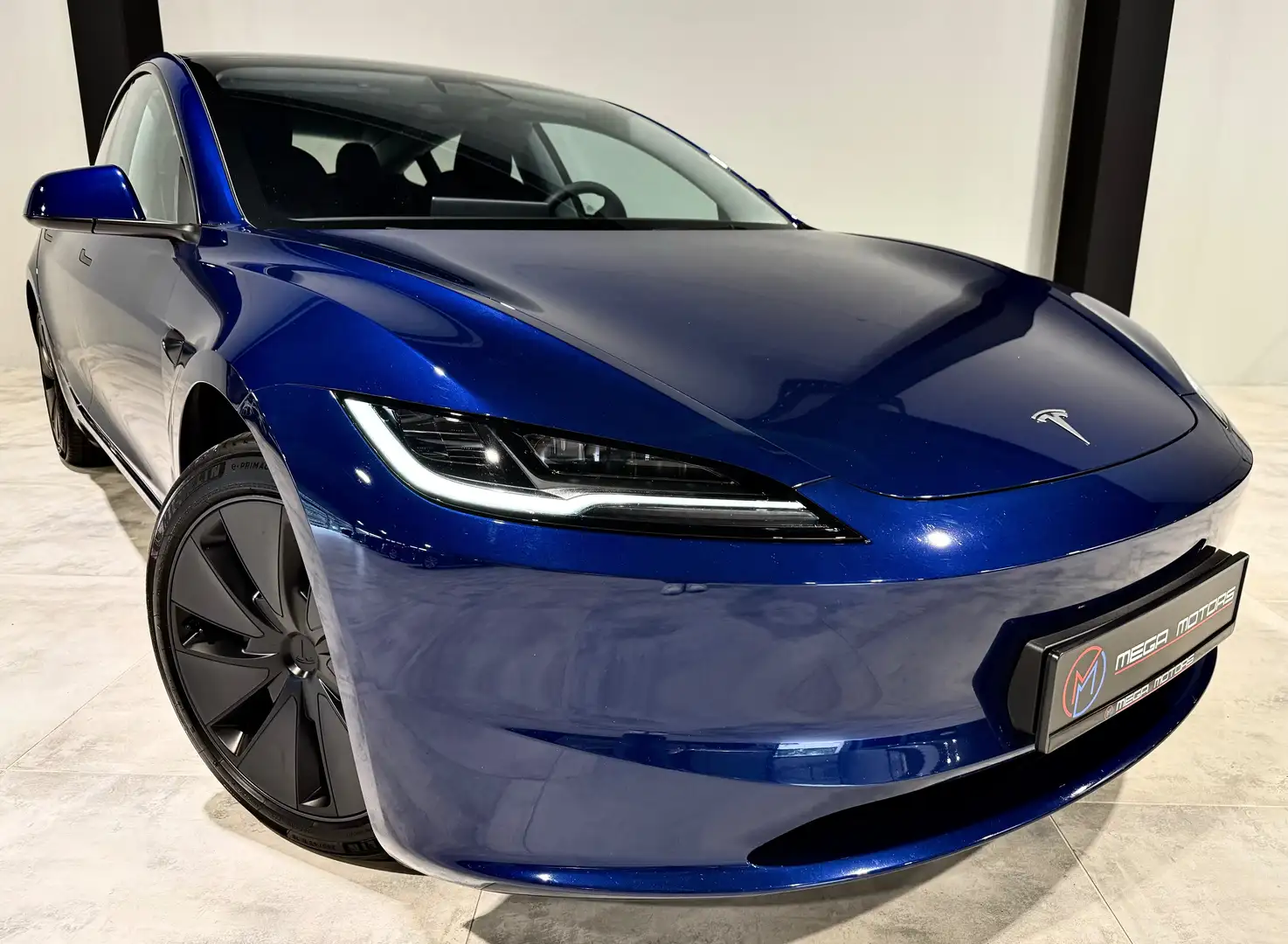 Tesla Model 3 HiGHLAND 60KWh SR+ PREMiUM "NEW MODELE" TVA/BTW" Blauw - 1