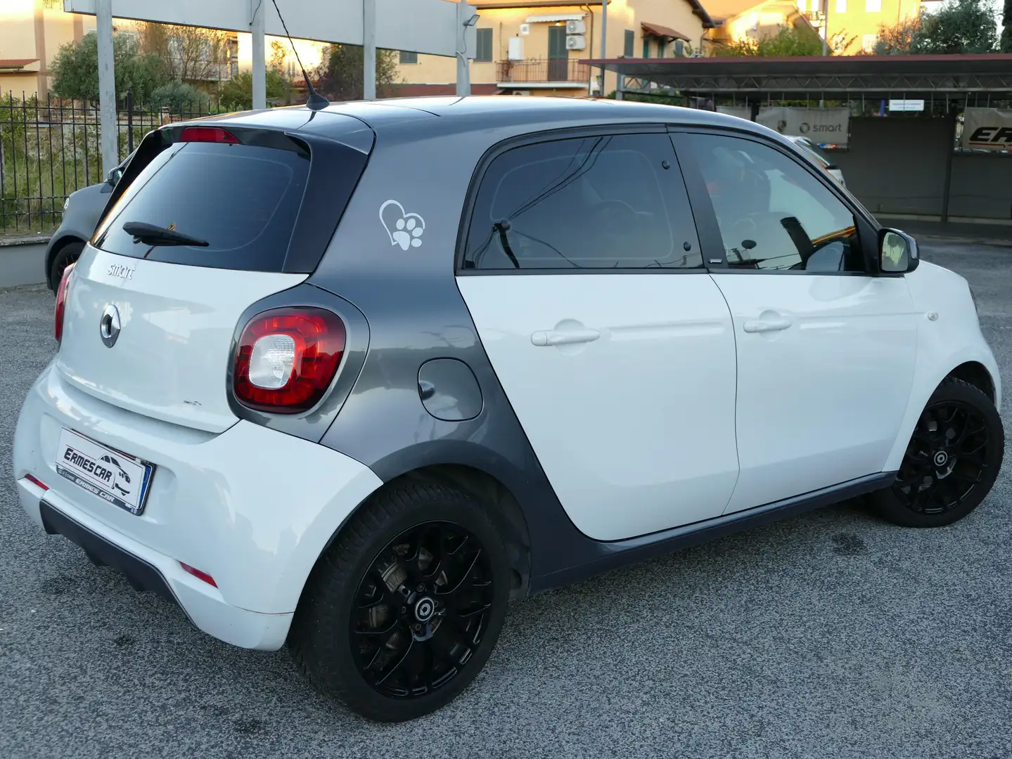 smart forFour 0.9 PASSION PACK BRABUS LED PANO SPORT Blanc - 2