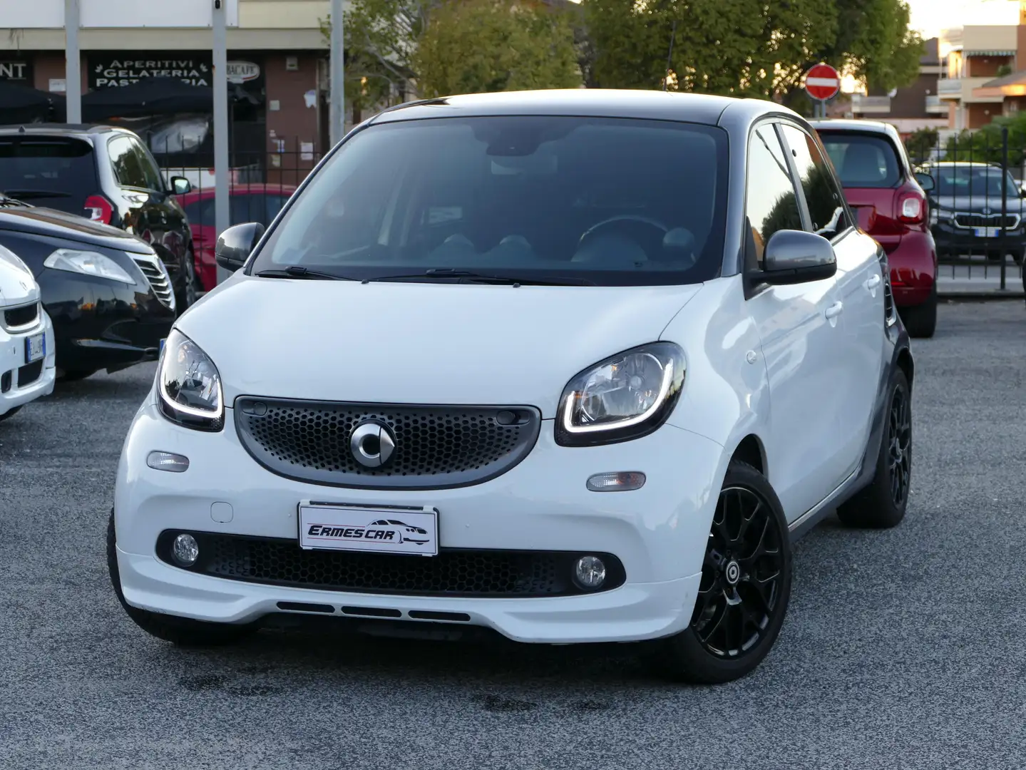 smart forFour 0.9 PASSION PACK BRABUS LED PANO SPORT Blanc - 1