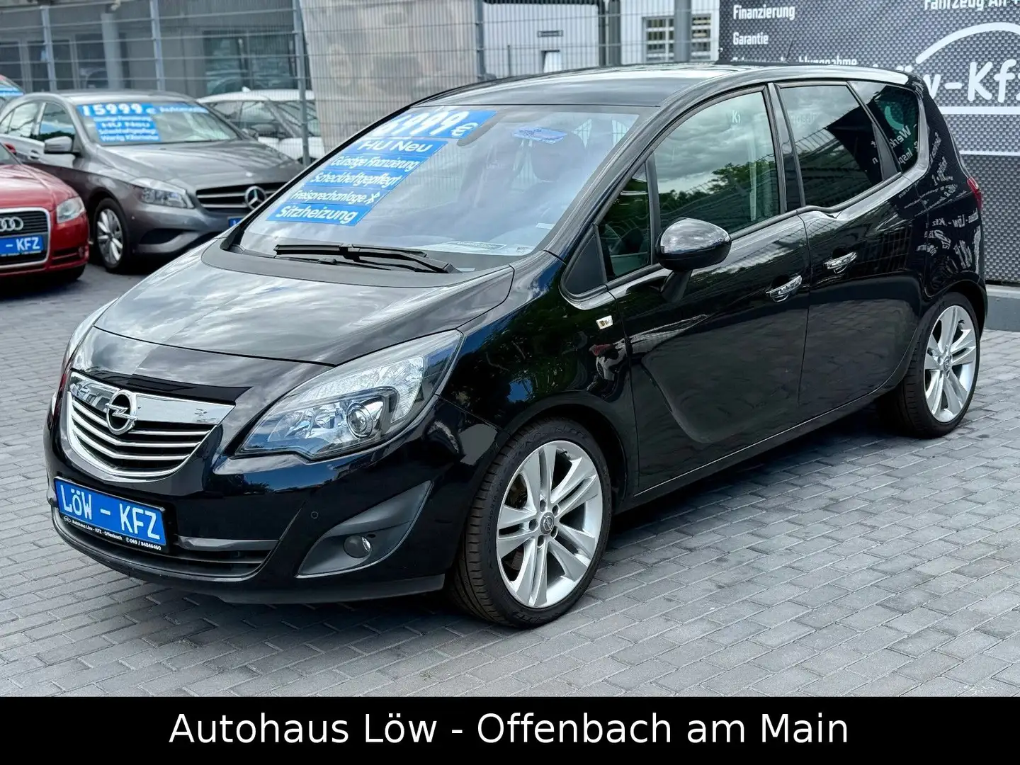 Opel Meriva B Innovation TÜV NEU SCHECKHEFT SR + WR Negru - 2