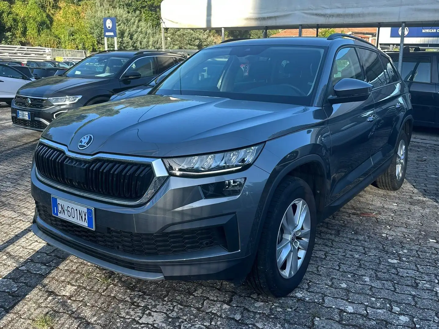 Skoda Kodiaq Kodiaq 2.0 tdi Executive dsg 7 posti Grigio - 1