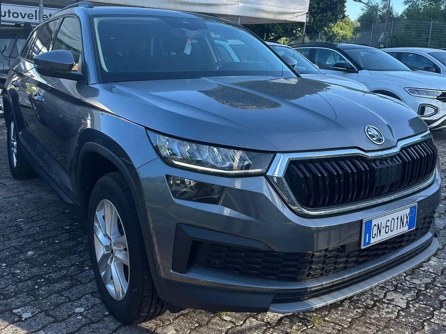 Skoda Kodiaq Kodiaq 2.0 tdi Executive dsg 7 posti Grigio - 2