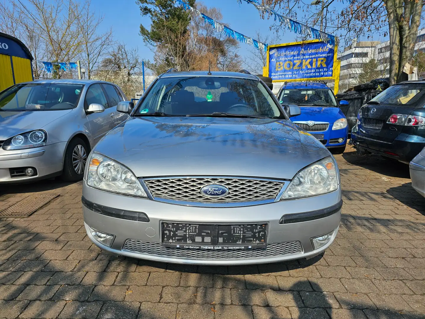 Ford Mondeo Turnier Ghia Tüv Neu 04.2027 SZH KLIMA ALUFLGN Stříbrná - 2