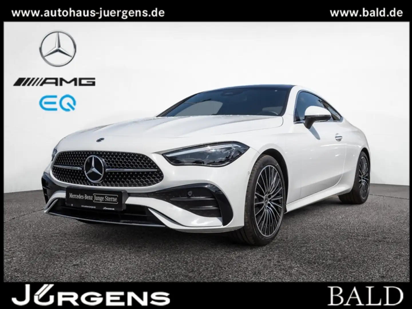 Mercedes-Benz CLE 220 d AMG-Sport/LED/Cam/Pano/Memo/Totw/19' Weiß - 1