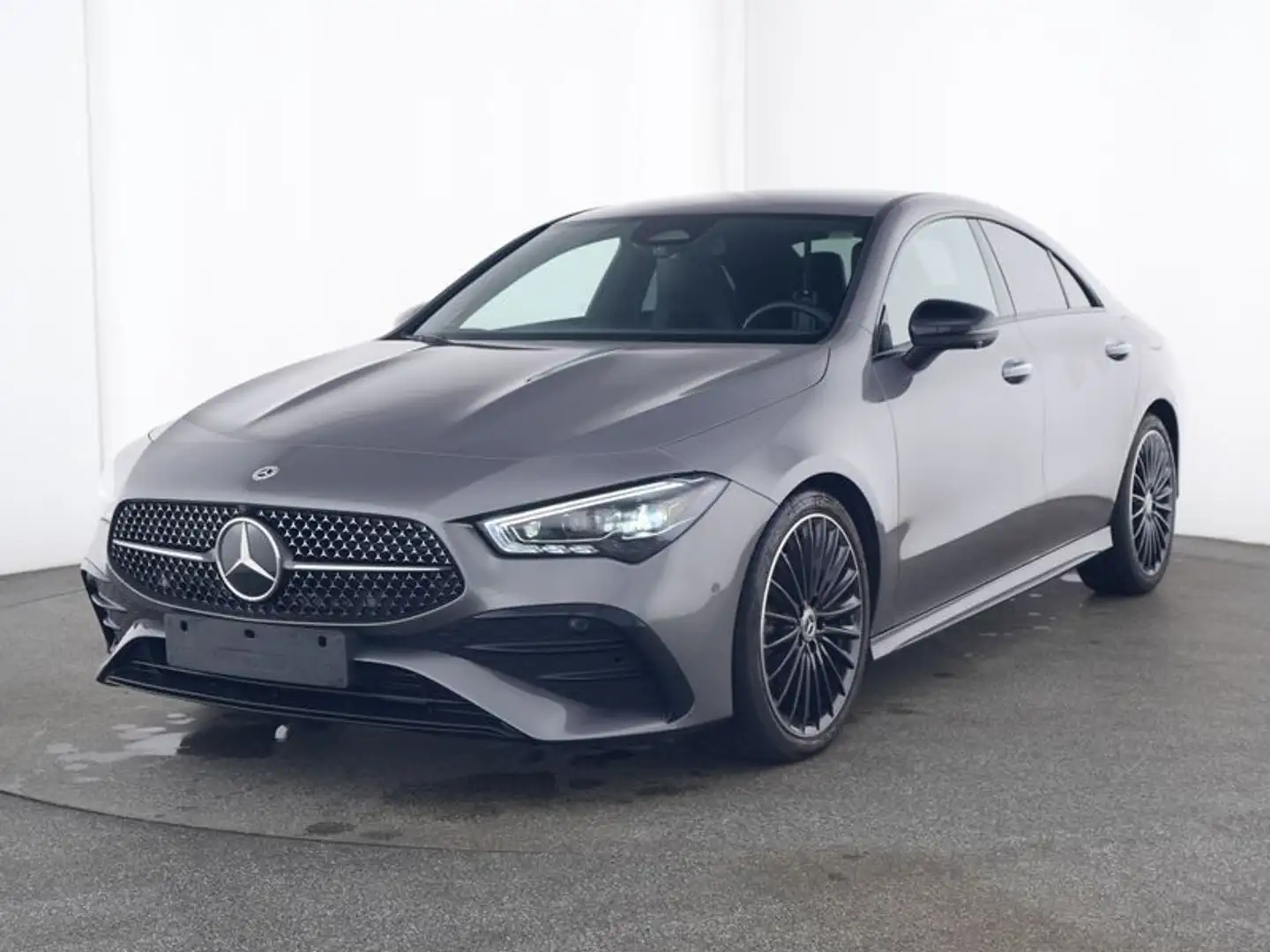 Mercedes-Benz CLA 220 d AMG Night Distron Burmester 360° Leder Grau - 1