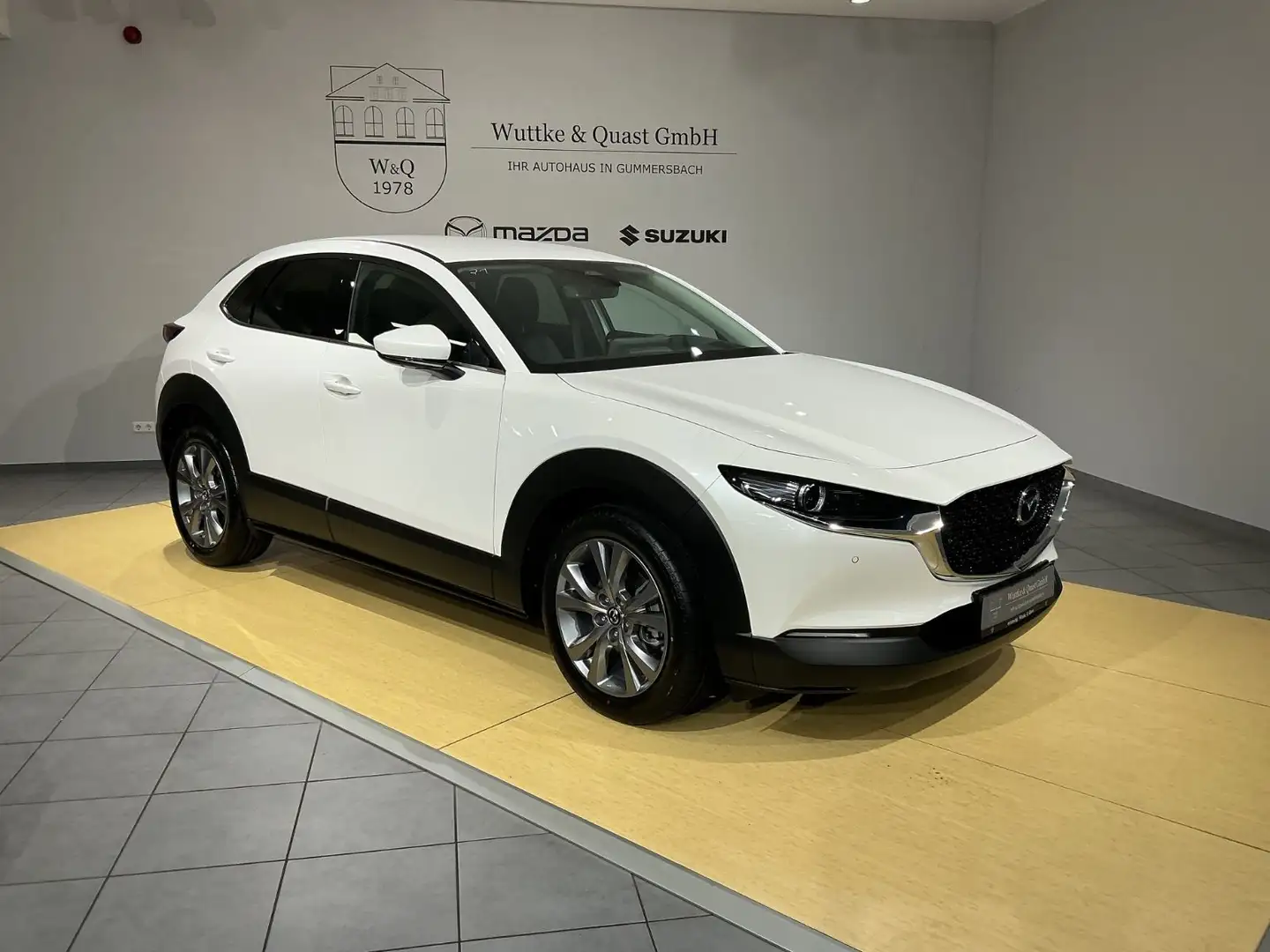Mazda CX-30 EXCLUSIVE-LINE*Bose*Lenkradheizung* Weiß - 2