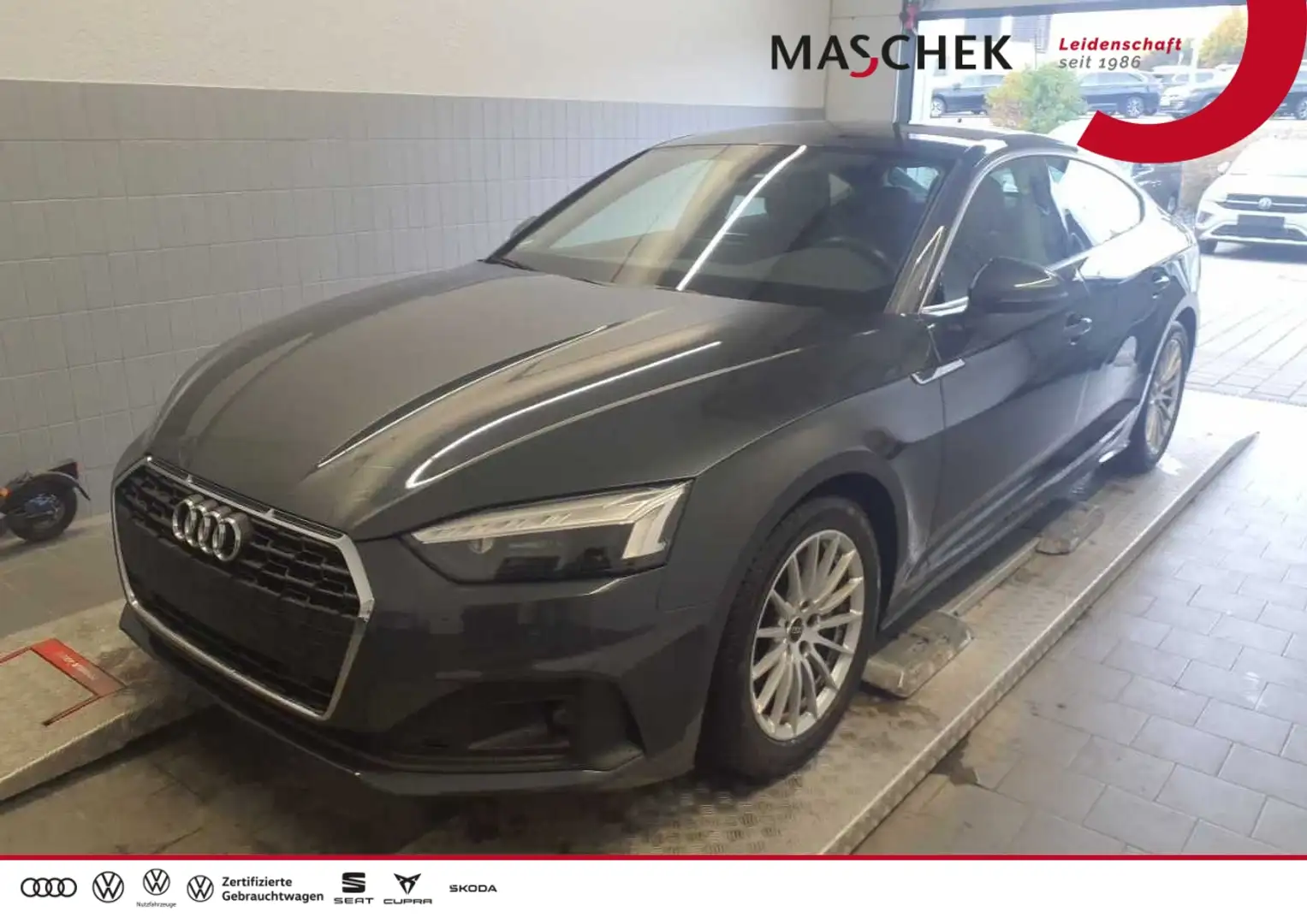 Audi A5 Sportback 40 TFSI S tronic Matrix Naviplus R-Cam S Grau - 1
