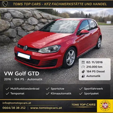 Volkswagen Golf GTD 2,0 TDI DSG GTD