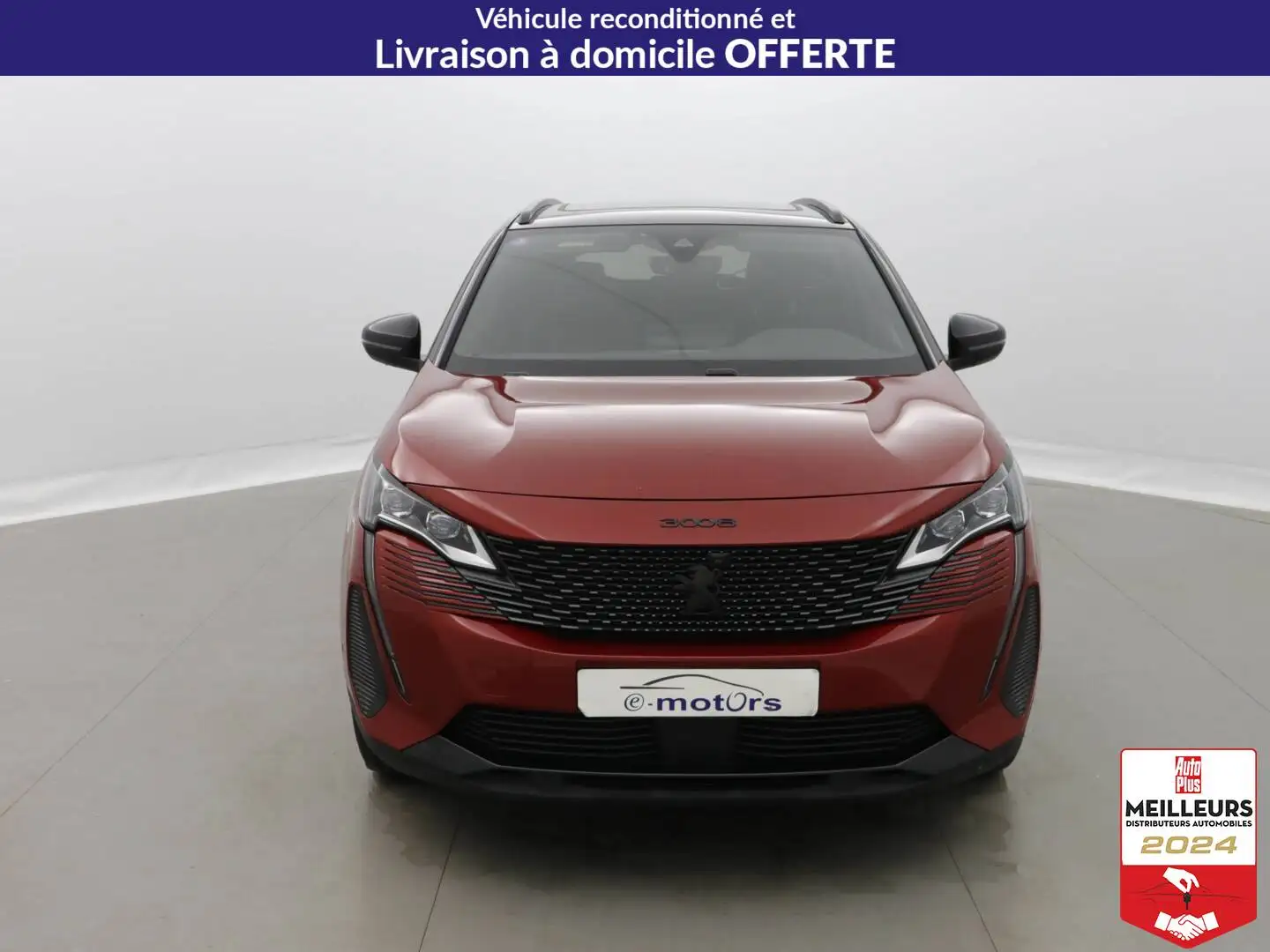 Peugeot 3008 Hybrid 225 e-EAT8 GT +Caméra360 Rouge - 2