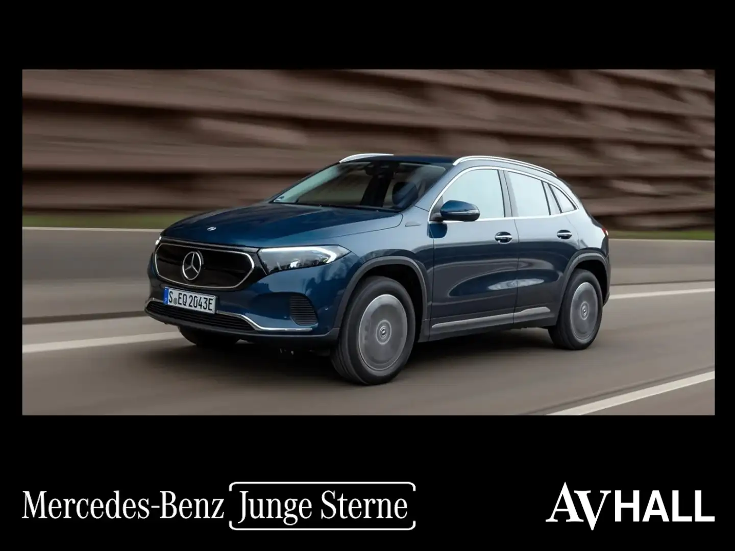 Mercedes-Benz EQA 250 Progressive AUT Kam. KlimaA LED LM Navi Blau - 1
