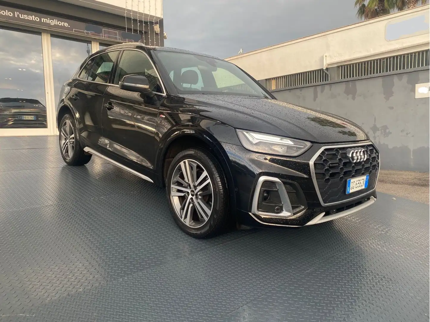 Audi Q5 Q5 40 2.0 tdi mhev S line Plus quattro s-tronic Negro - 2
