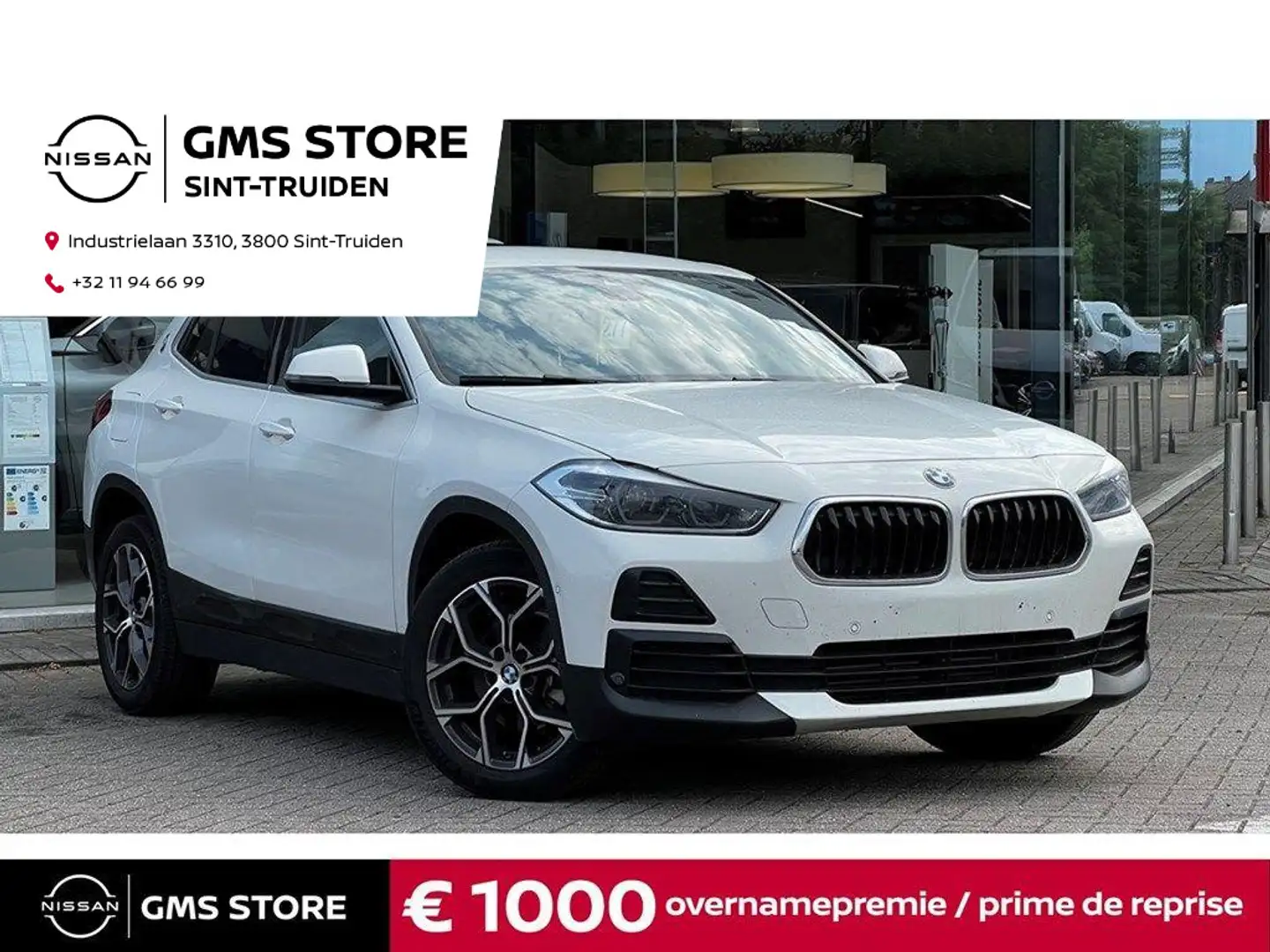 BMW X2 Xdrive18d 150pk Lounge plus + executive 4x4 Wit - 1