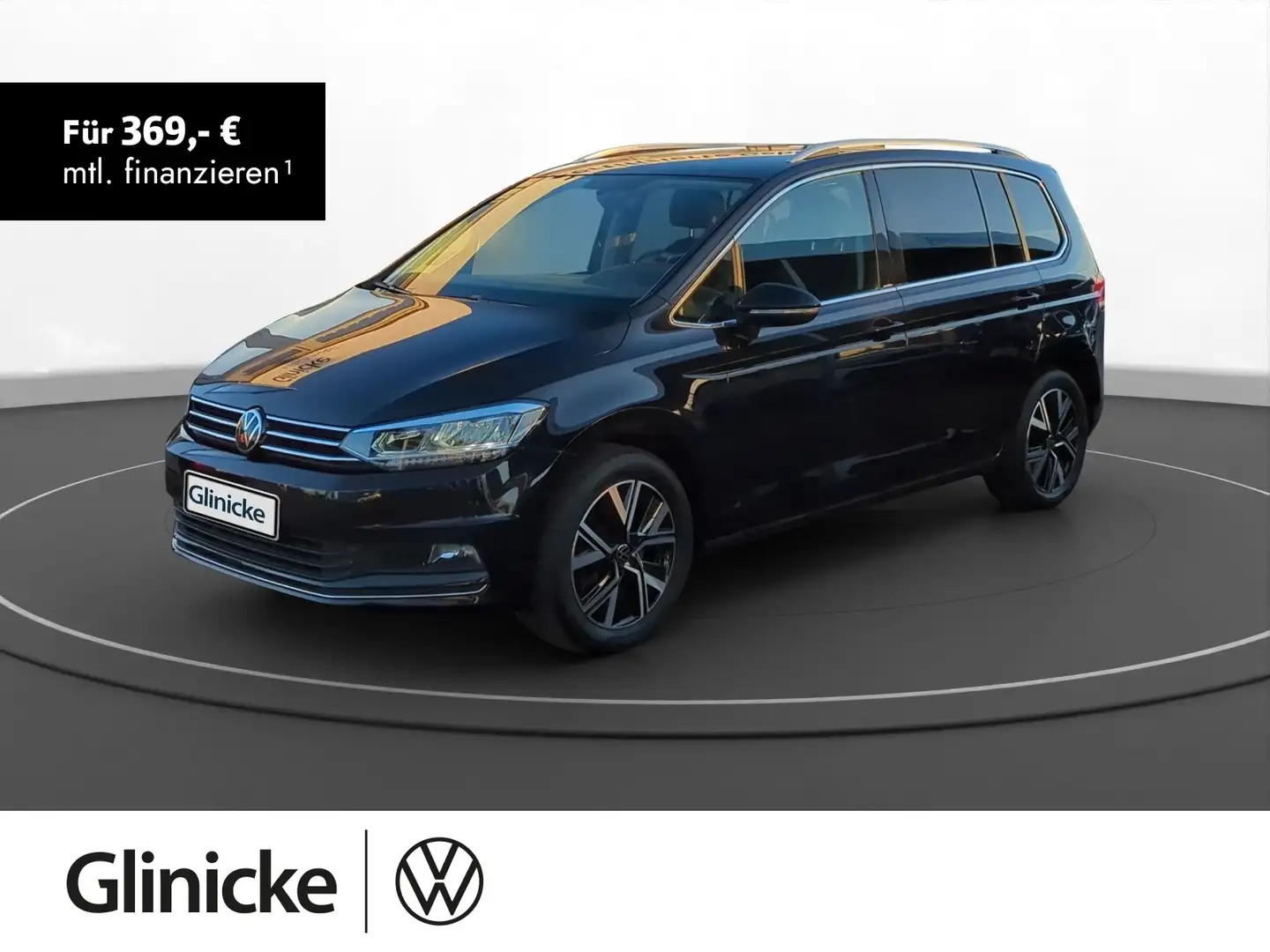 Volkswagen Touran 1.5 TSI Highline AHK Navi Schwarz - 1