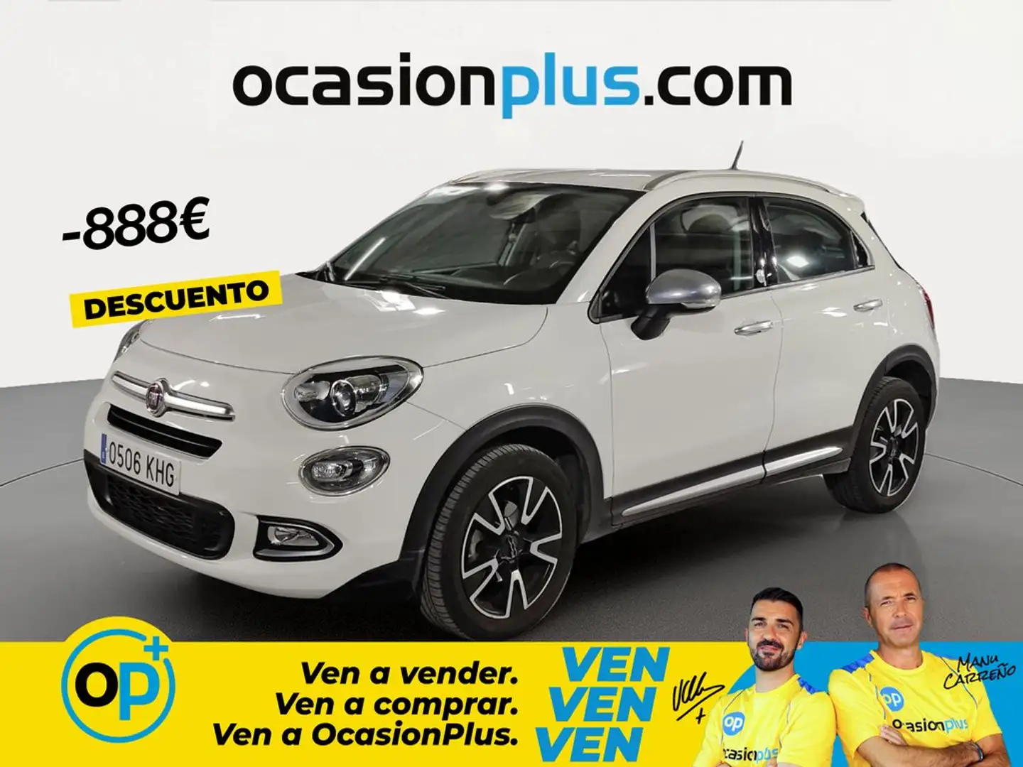 Fiat 500X 1.3Mjt Mirror 4x2 70kW Blanco - 1
