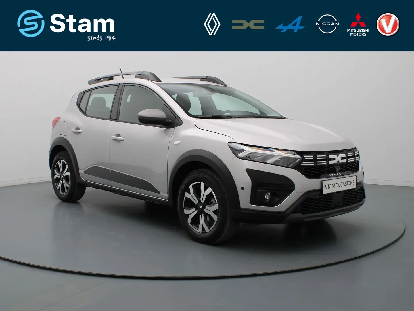 Dacia Sandero Stepway TCe 100pk ECO-G Up&Go Camera | Climate | L Grijs - 1