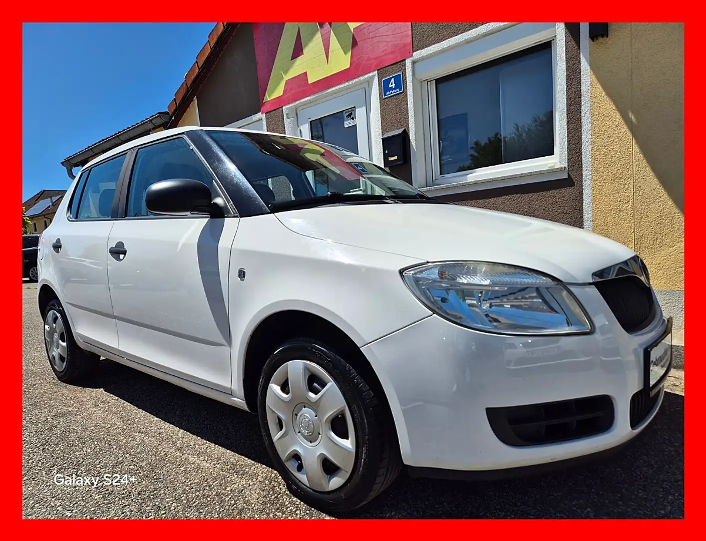 Skoda Fabia Classic 1,2 Weiß - 1