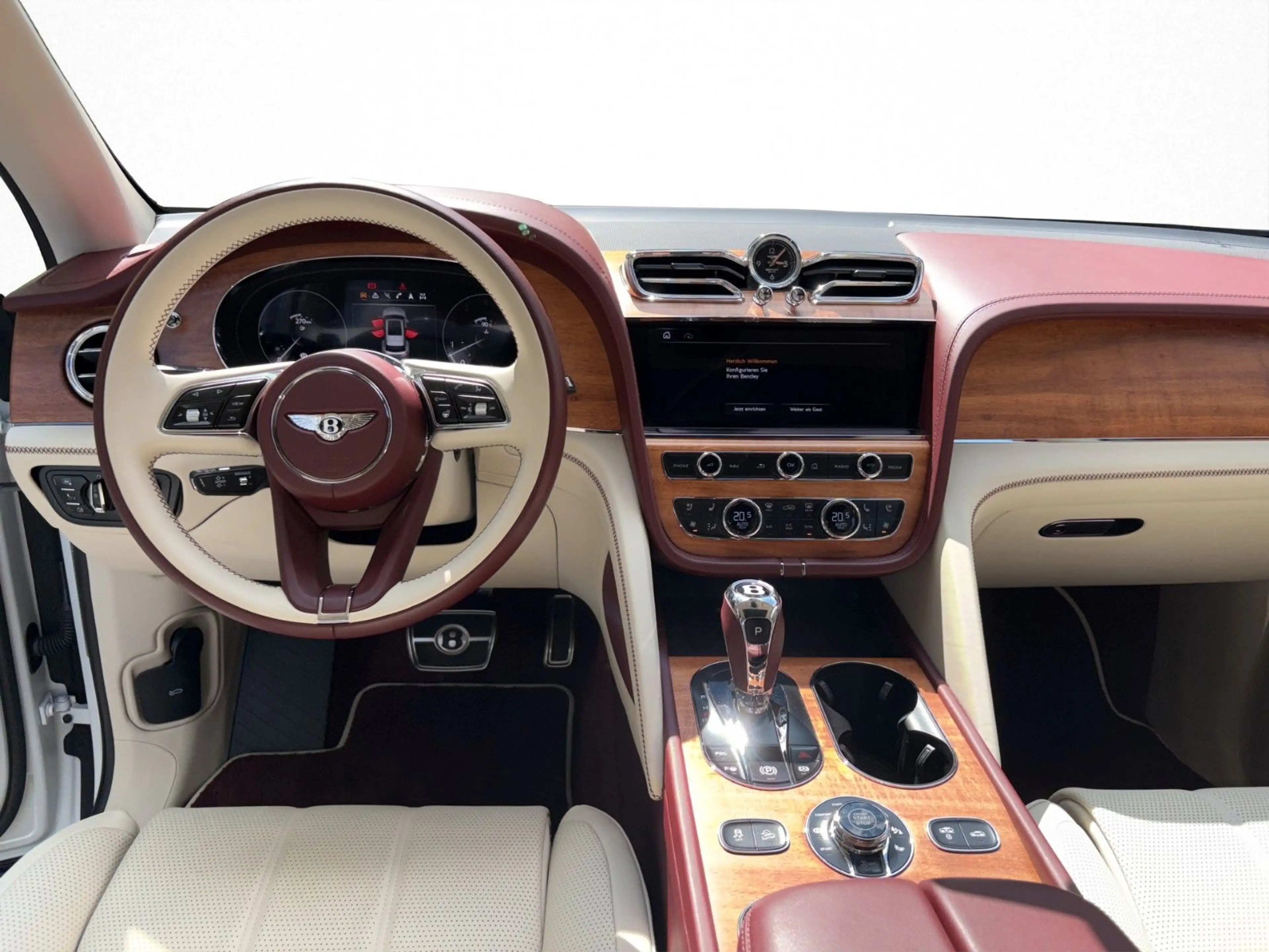 Bentley Bentayga 4.0 V8 white satin — photo 14
