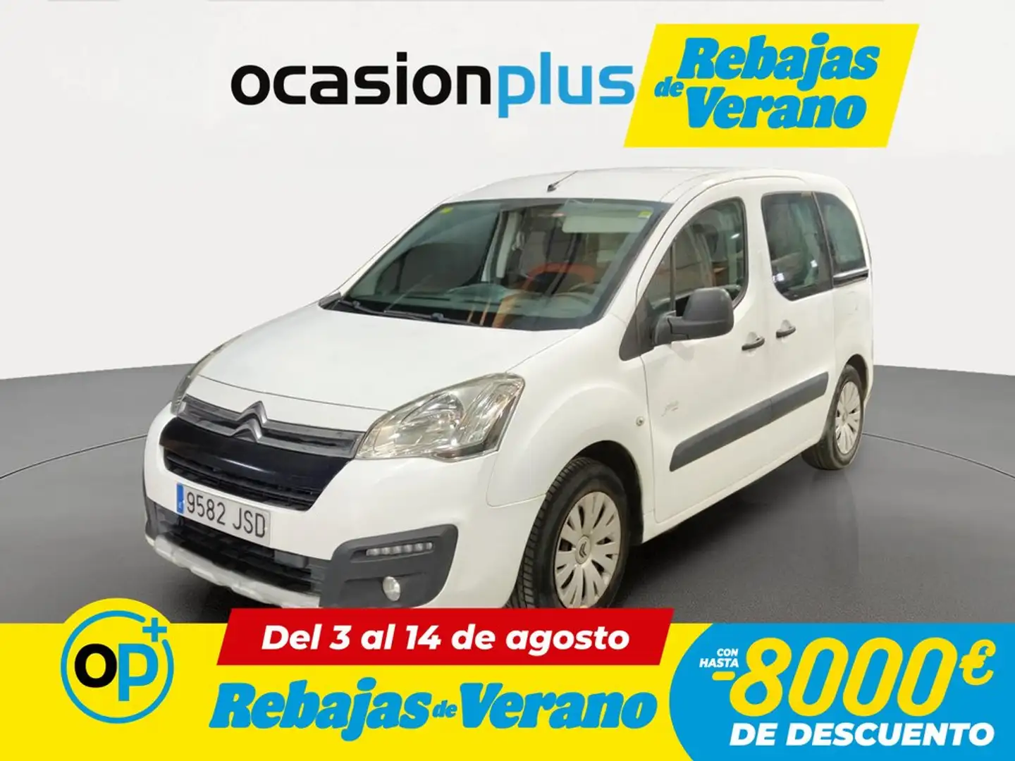 Citroen Berlingo Multispace 1.6BlueHDi Live Ed. 100 Blanco - 1