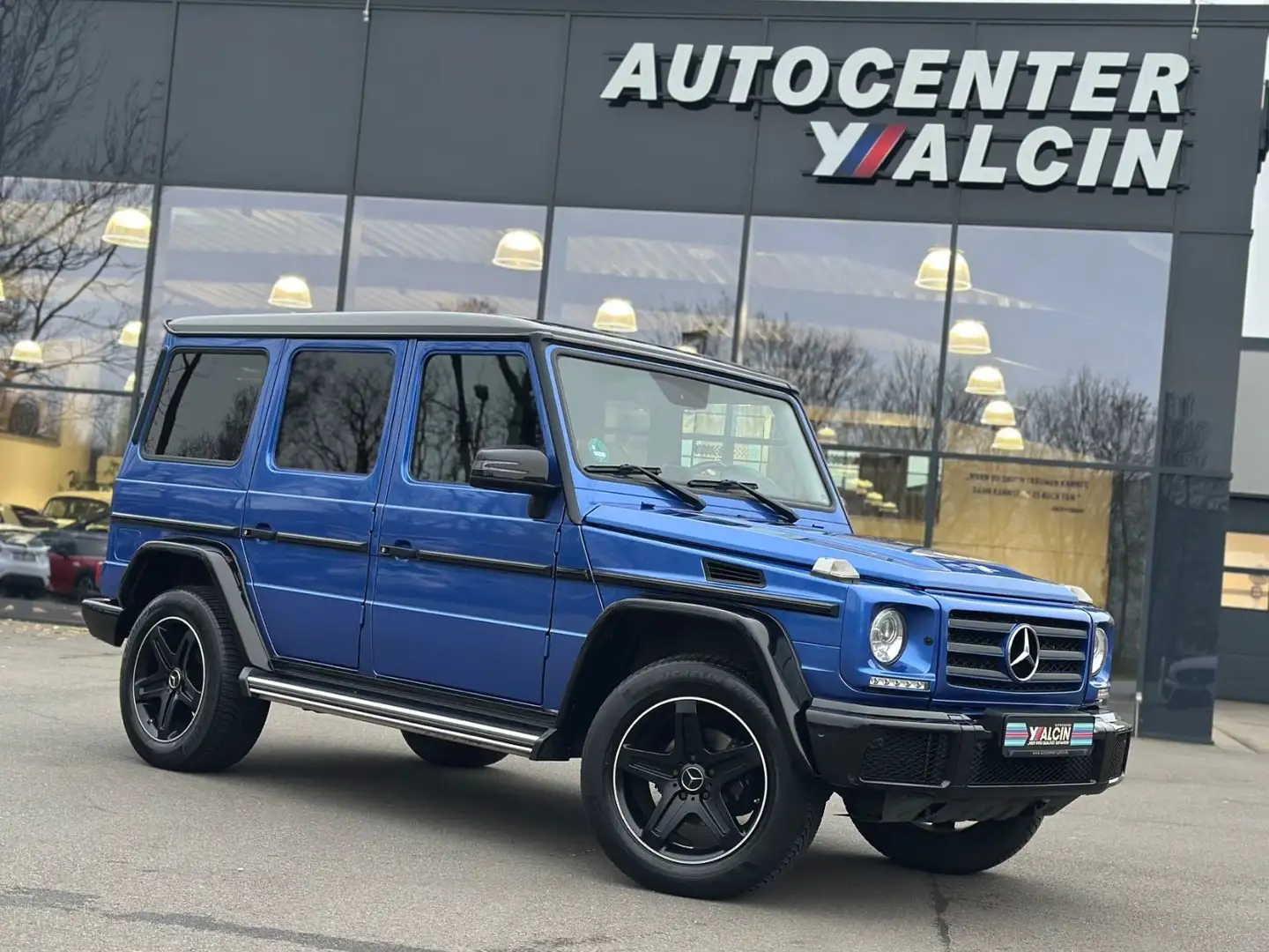 Mercedes-Benz G 350 d AMG-Line S-HEFT/NAVI-COM/R-CAM/BI-COLOR Bleu - 1
