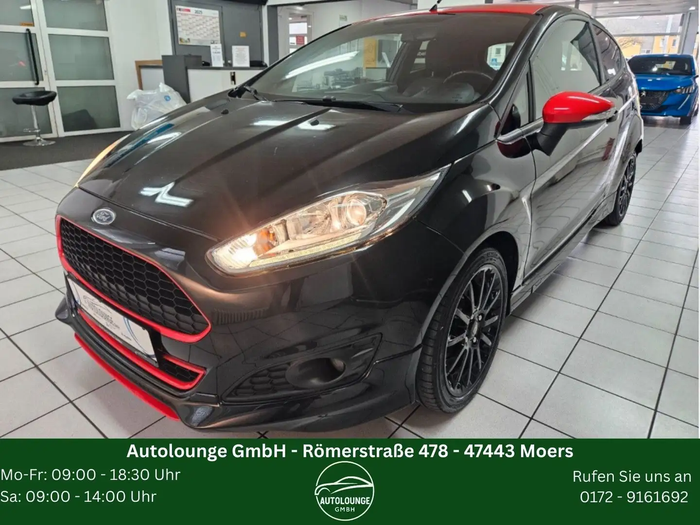 Ford Fiesta ST-Line NAVI*PDC*S/S*SHZ*BT*8-Fach Ber.* Noir - 1
