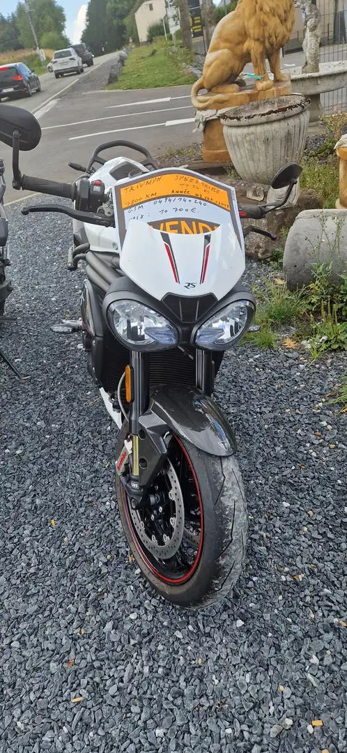 Triumph Speed Triple 1050 Rs Blanc - 1