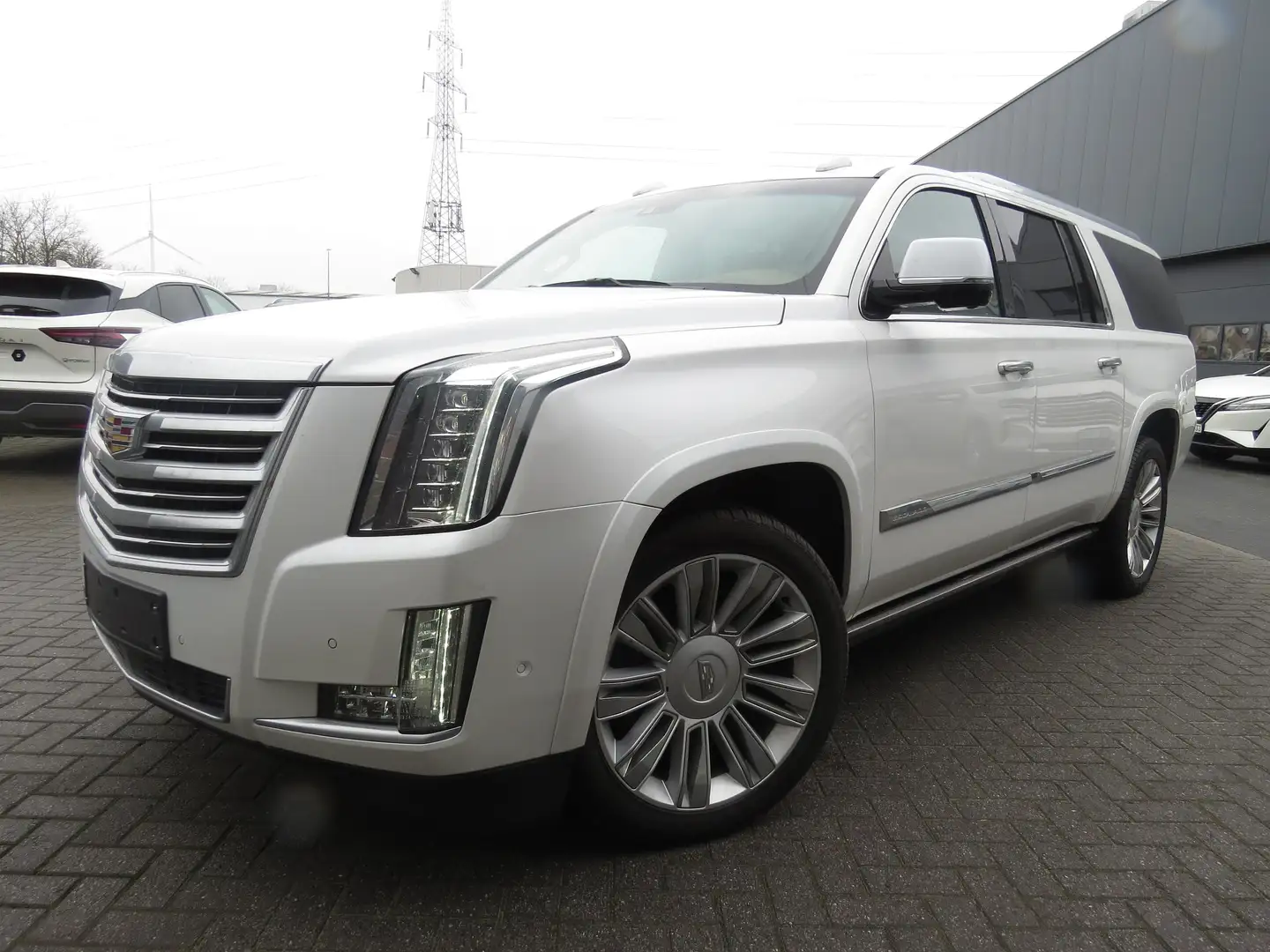 Cadillac Escalade 6.2i V8 Platinum ESV Lichte vracht Wit - 1