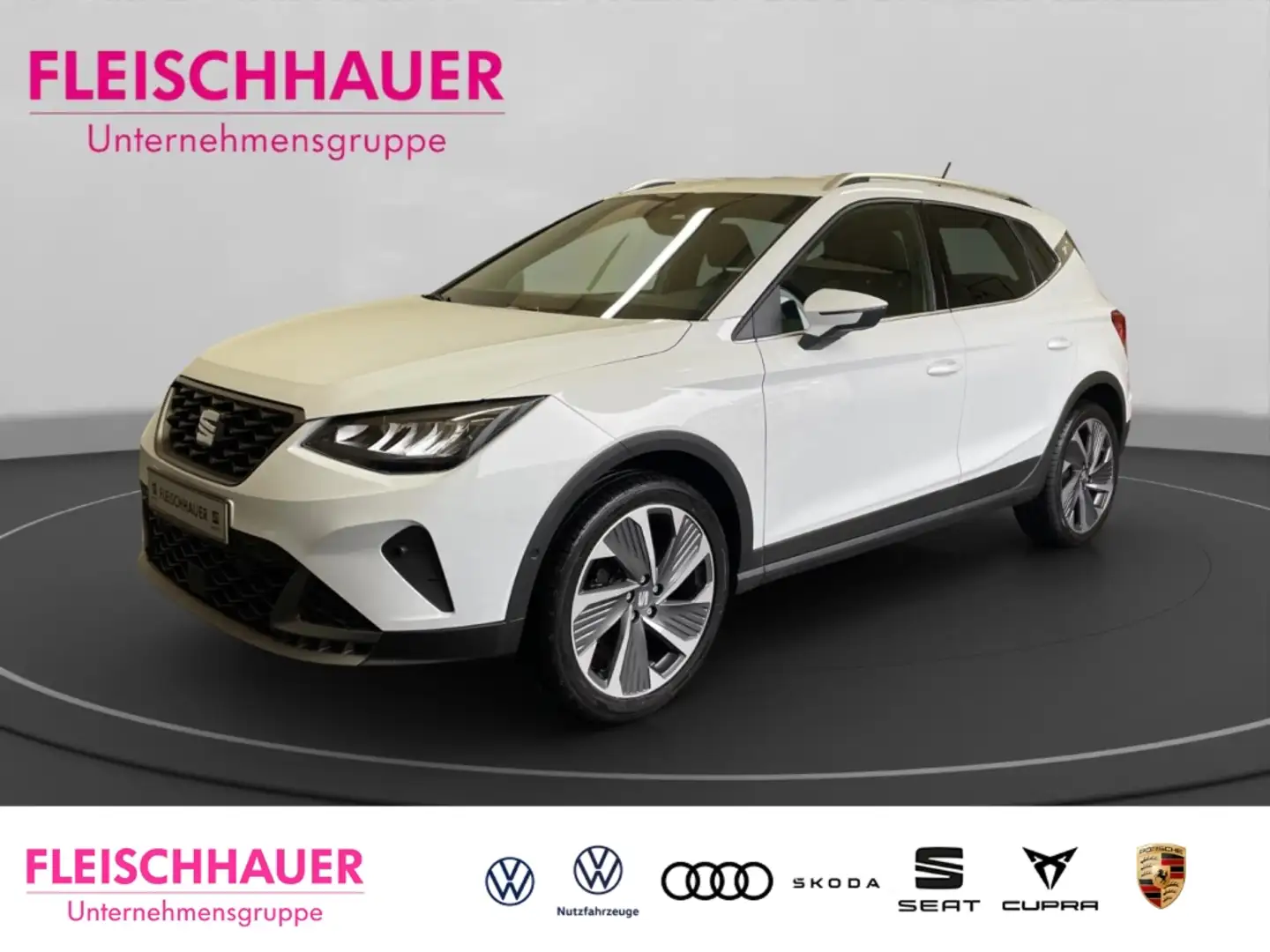 SEAT Arona FR 1.0 TSI DSG Kamera PDC LED Sitzh. 18Zoll uvm. Weiß - 1
