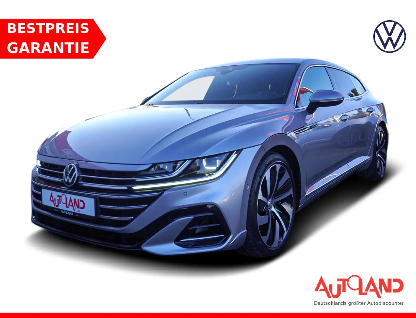 Volkswagen Arteon Shooting Brake 2.0 TDI R-Line DSG LED AHK Gris - 1