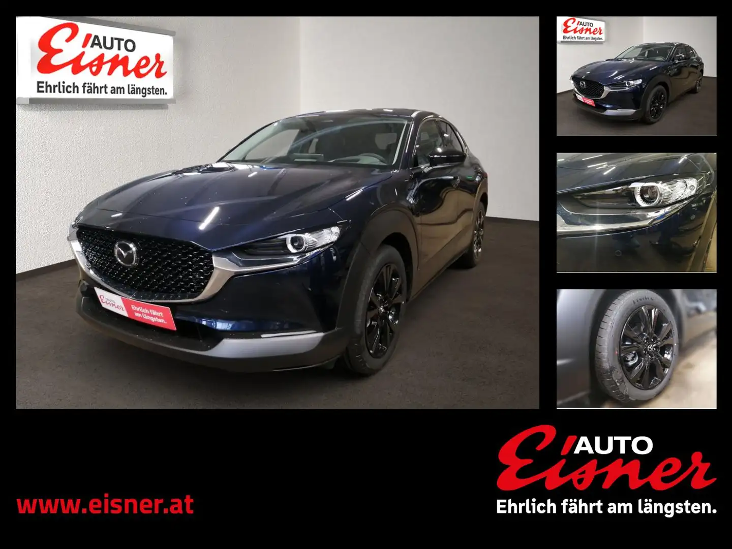 Mazda CX-30 G140 AT HOMURA Rückfahrkamera, Berganf. Blau - 1