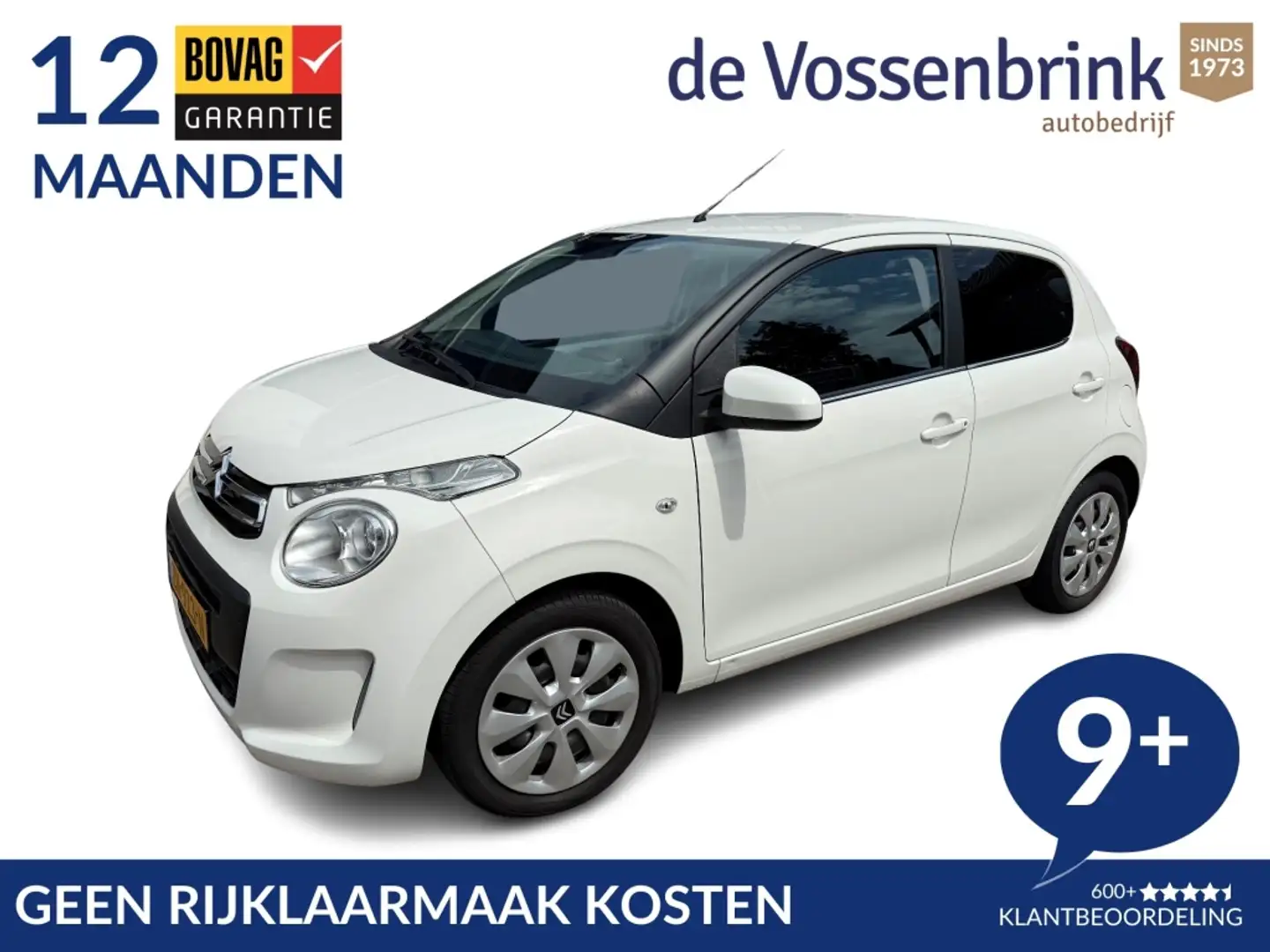 Citroen C1 1.0 VTi Feel Automaat NL-Auto *Geen Afl. kosten* Wit - 1