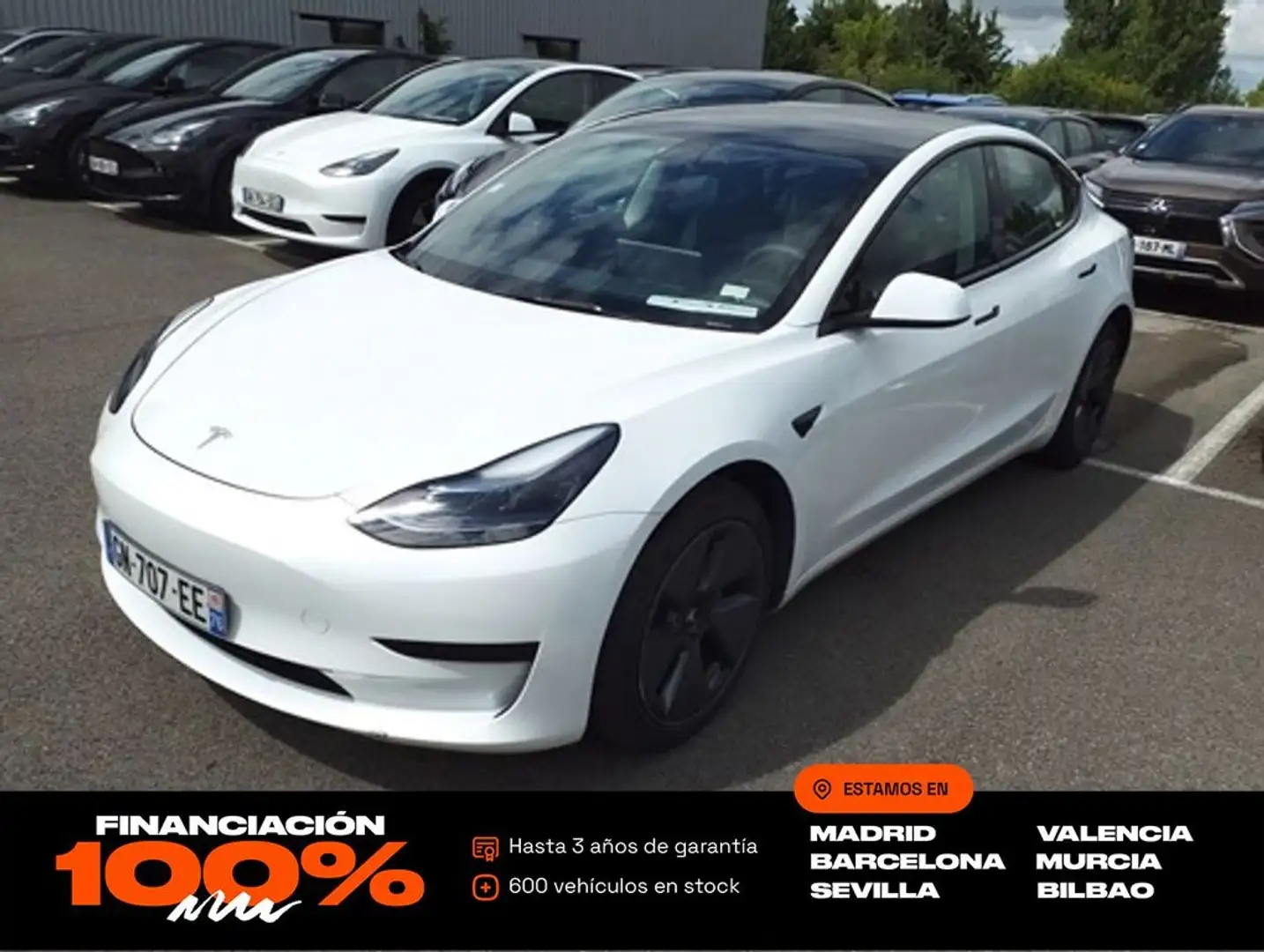 Tesla Model 3 RWD Blanco - 1