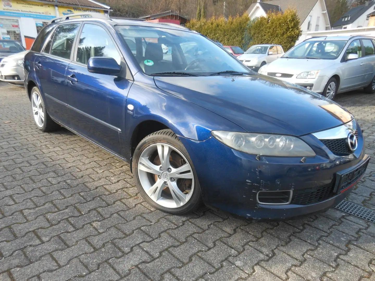 Mazda 6 Kombi 2.3 Sport Active Plus*Leder*TÜV 11/24*** Bleu - 1