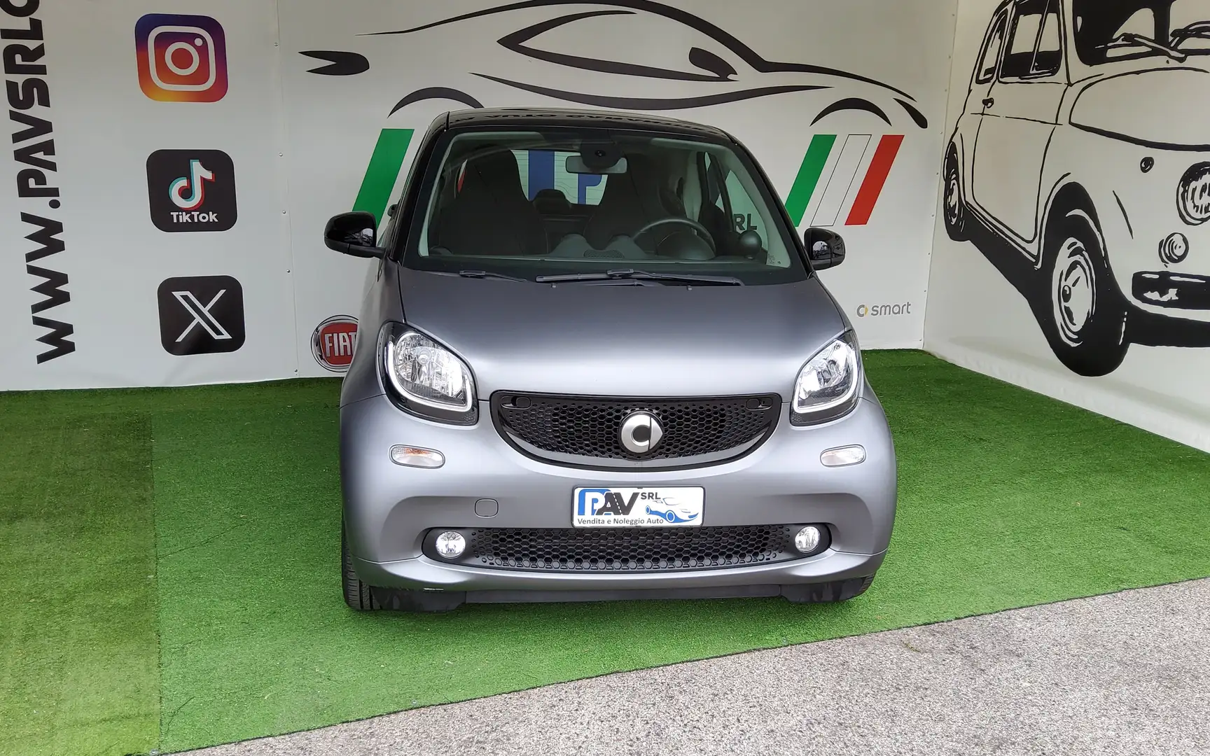 smart forTwo Fortwo 1.0 Passion 71cv twinamic my18 Gris - 1