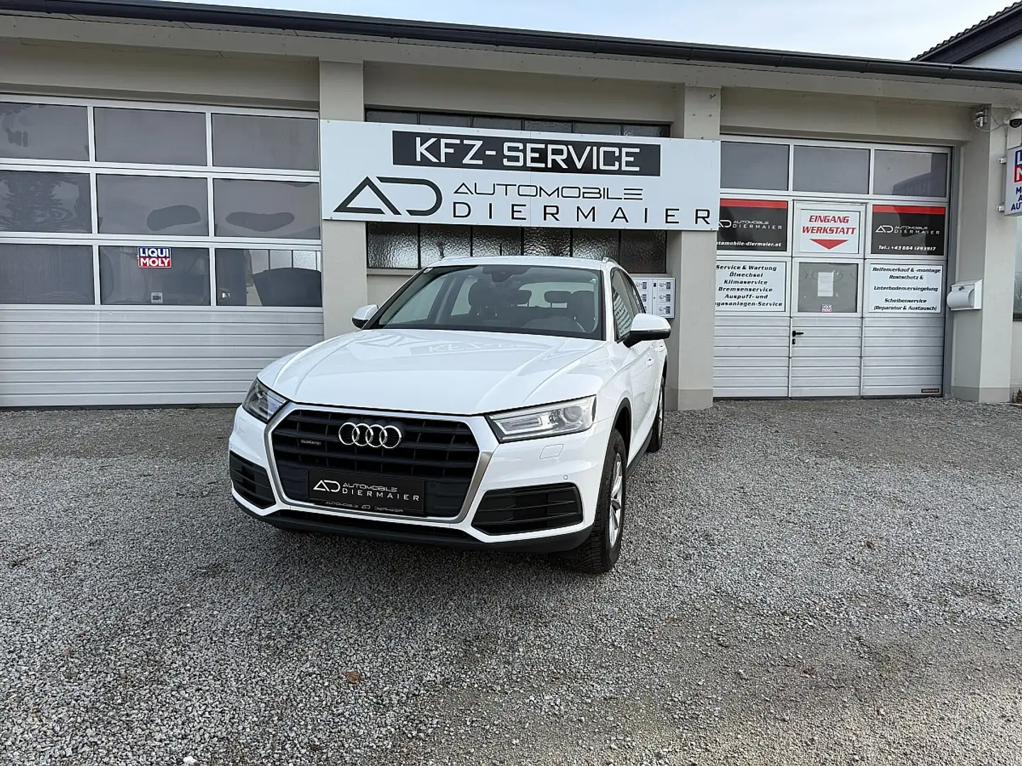 Audi Q5 2,0 TDI quattro S-tronic Weiß - 1
