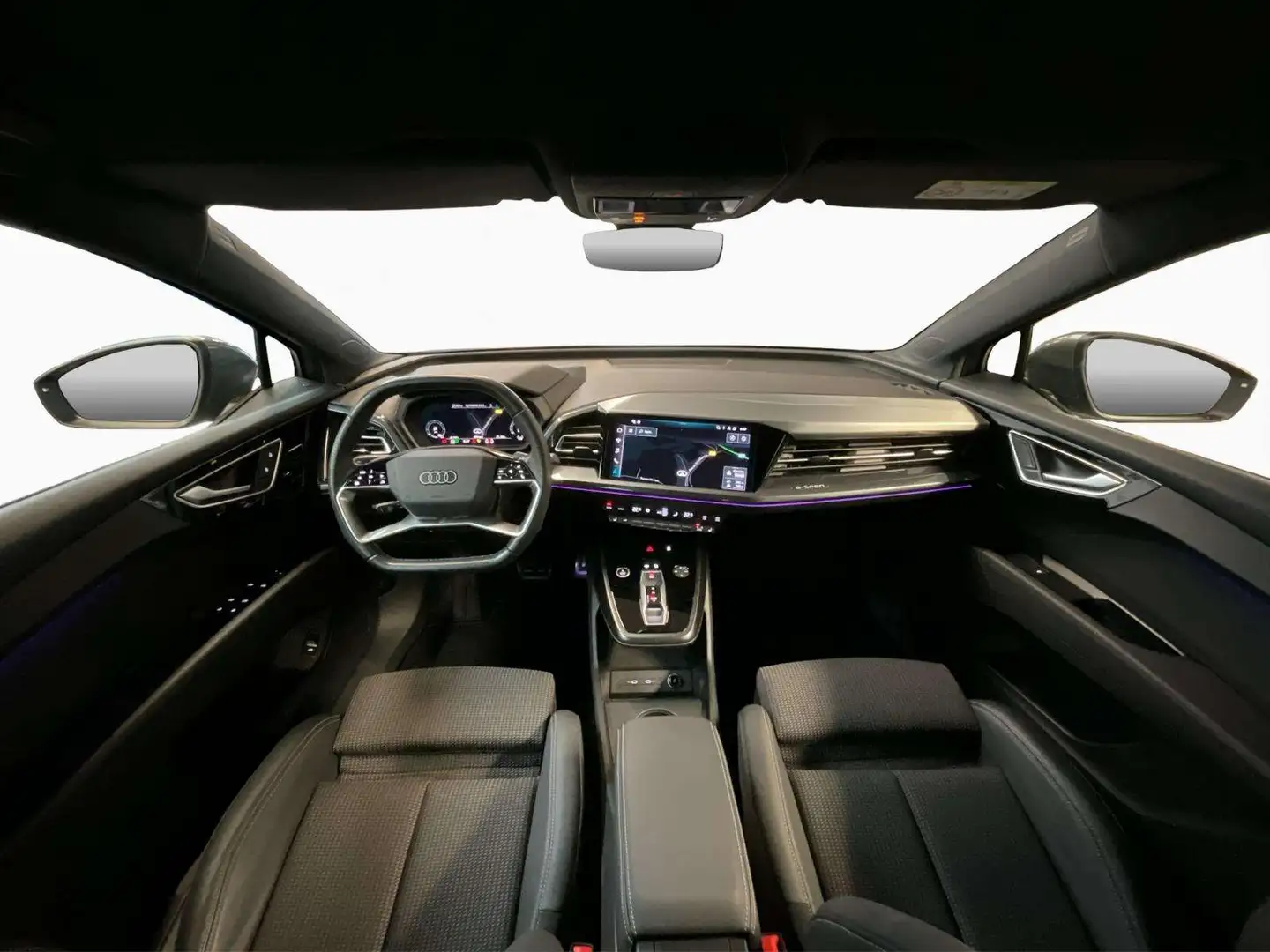 Audi Q4 e-tron 82kWh+e-tron40+Advanced+S-Line Gris - 2