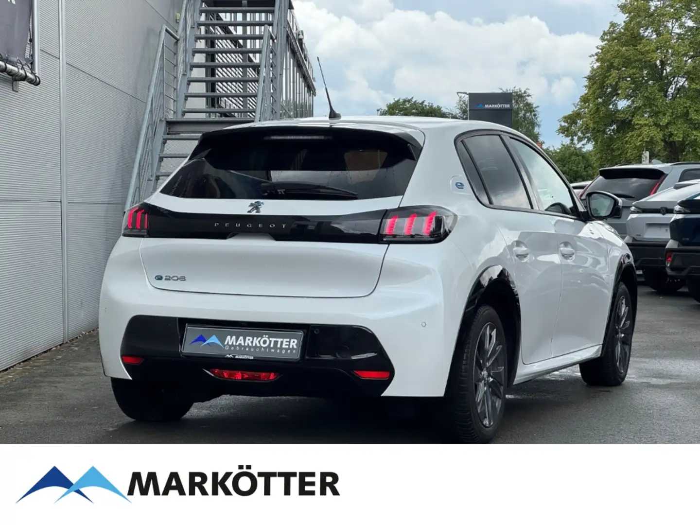 Peugeot 208 e-208 Allure Pack Elektro 136 SHZ/CAM//ACC Weiß - 2