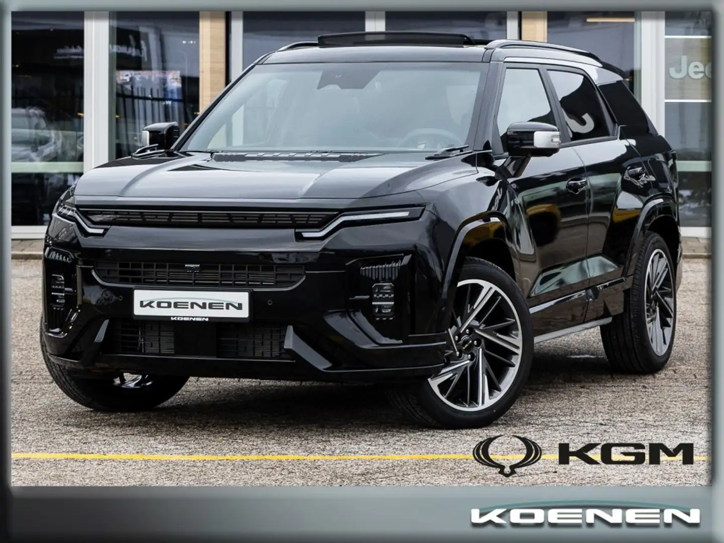 KGM Actyon Hybrid 1.5 T-GDI Turbo 204 Pk Titanium + Schwarz - 1