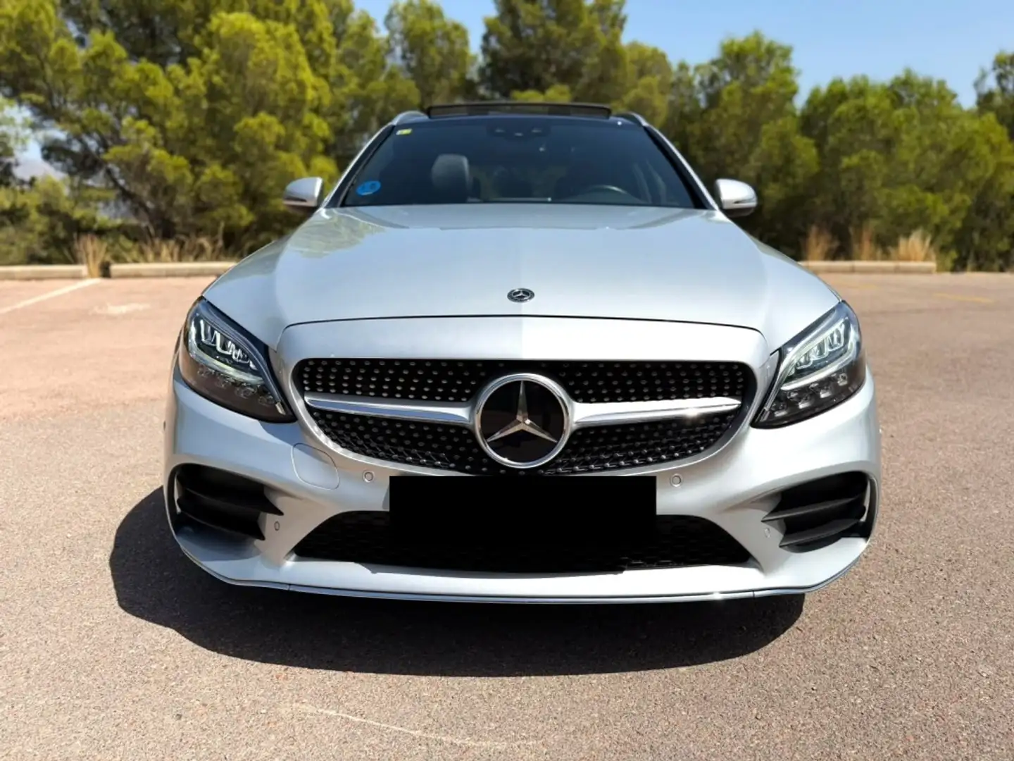 Mercedes-Benz C 300 Estate de 9G-Tronic Gris - 2