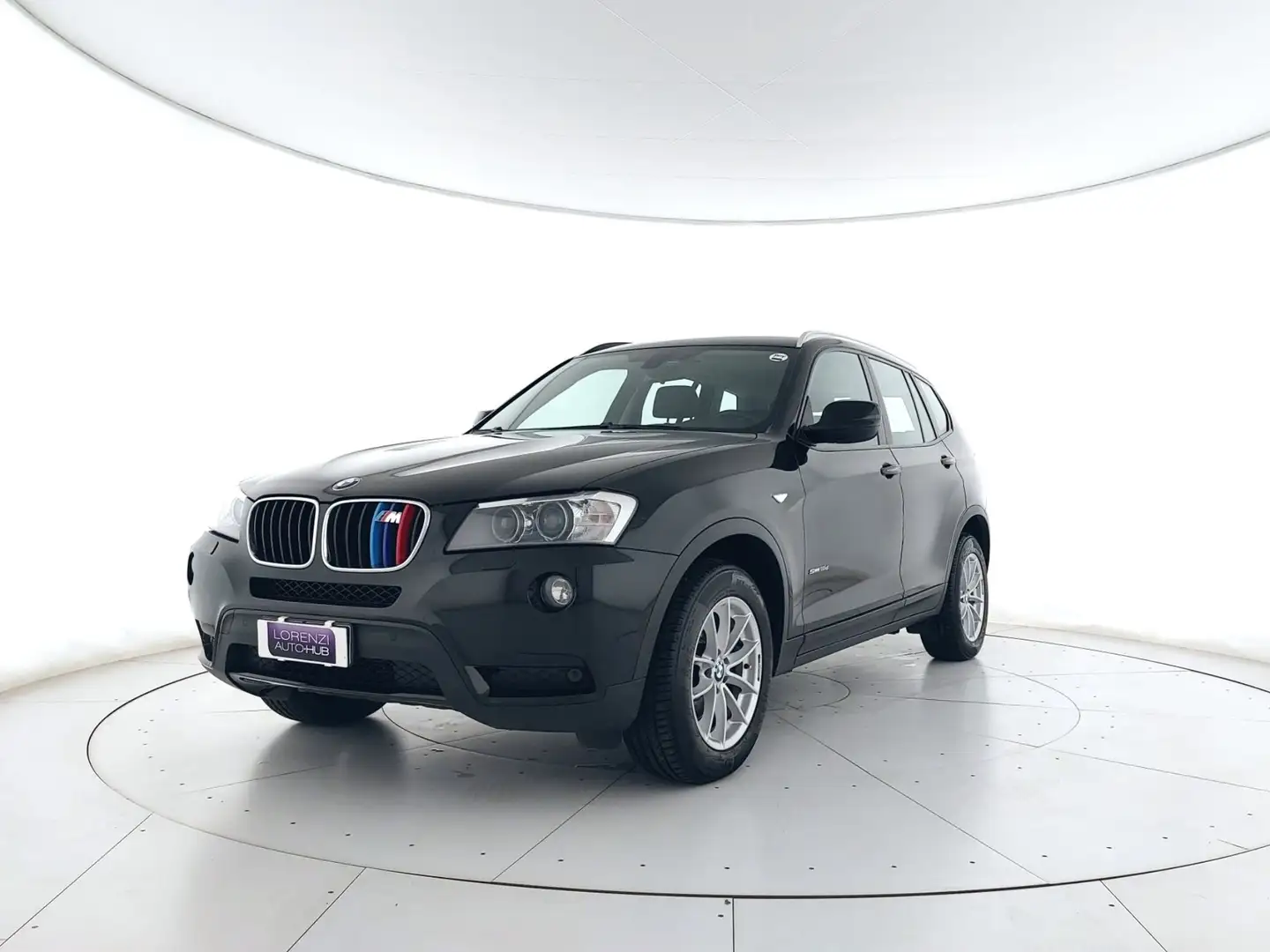 BMW X3 sdrive18d Business auto COMMERCIANTI+C17" Nero - 2