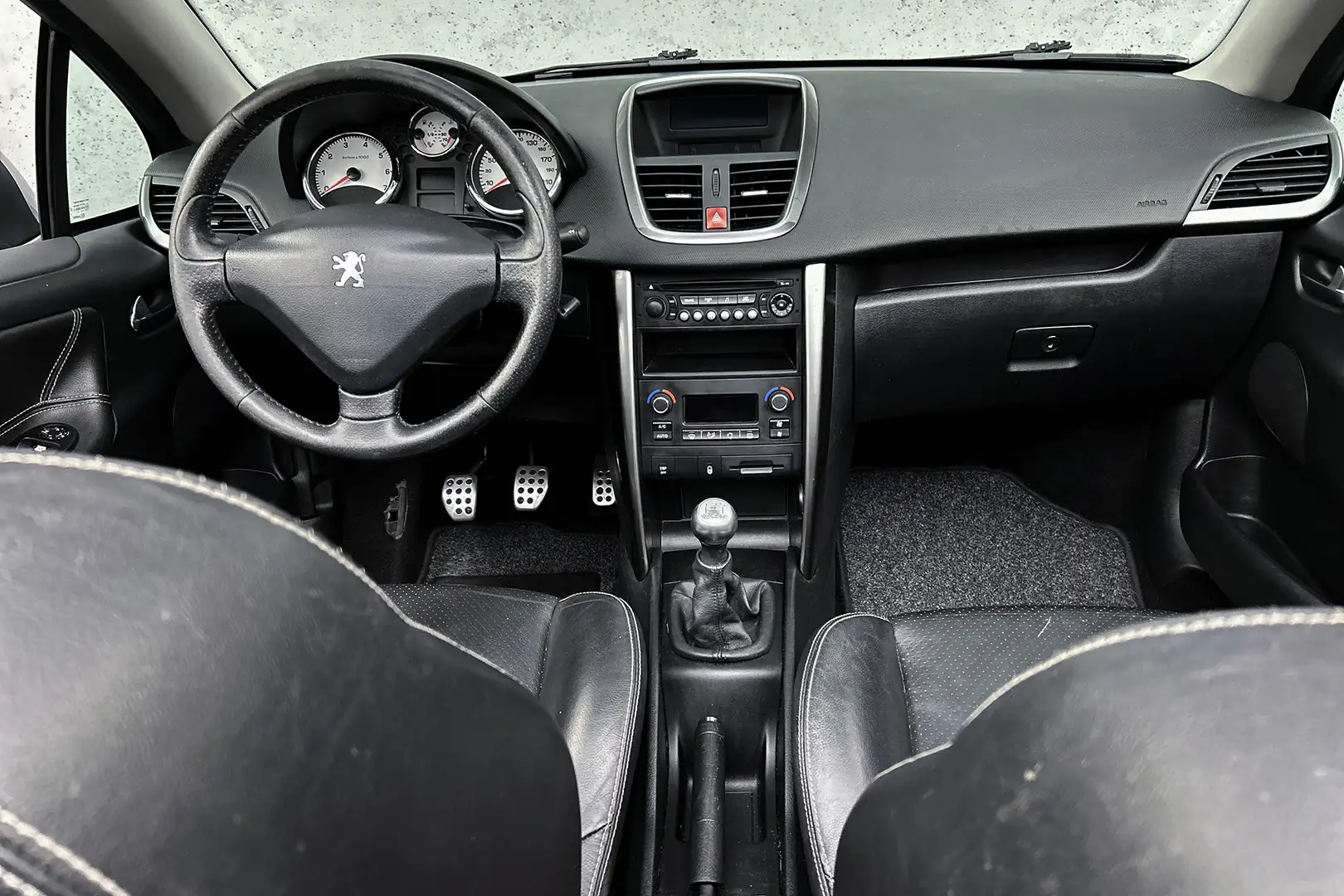 Peugeot 207 CC 1.6 VTi Roland Garros | Lederen bekleding | Par Gris - 2