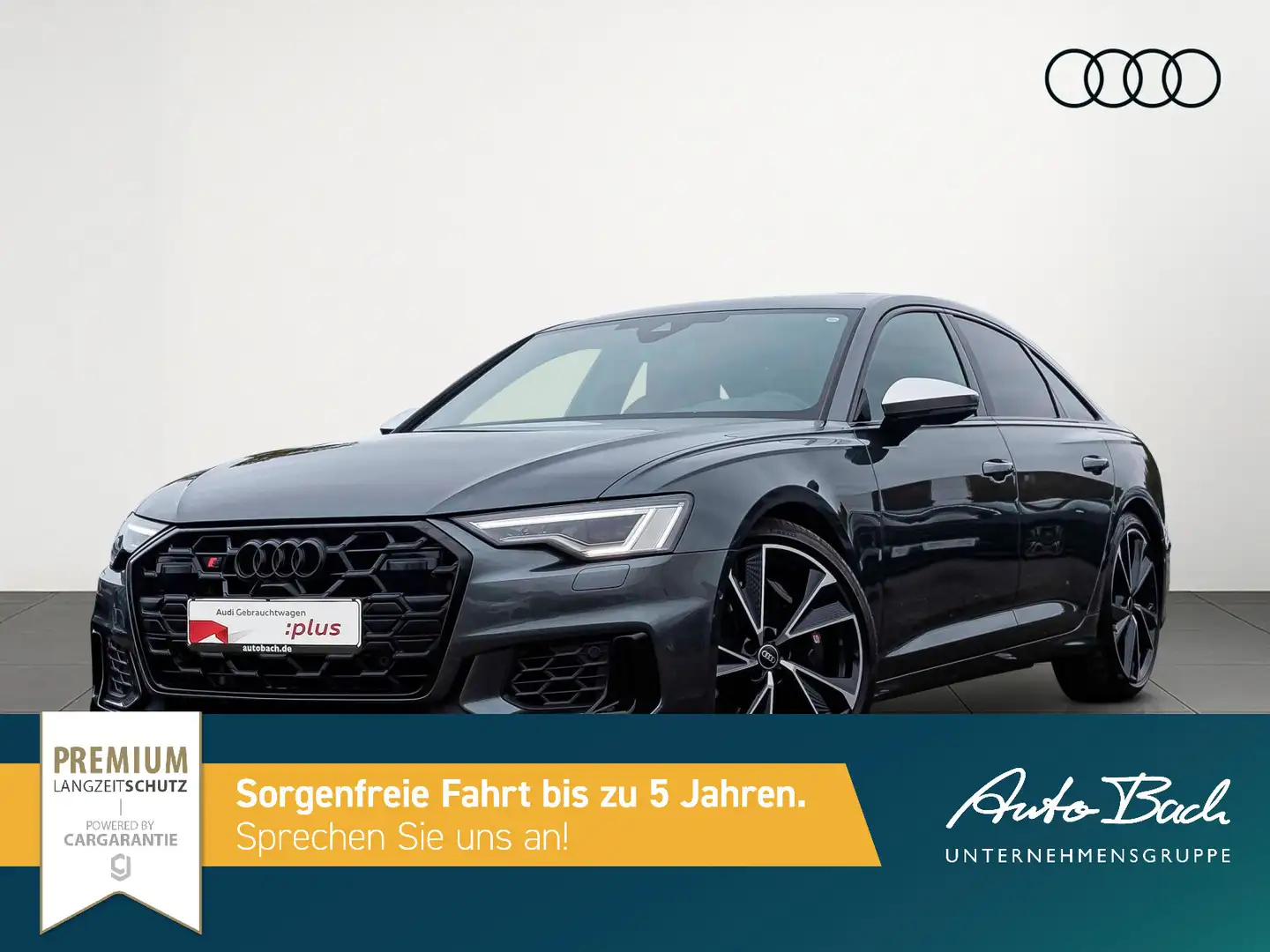Audi S6 3.0TDI qu tiptronic Navi LED GRA EP Gris - 2