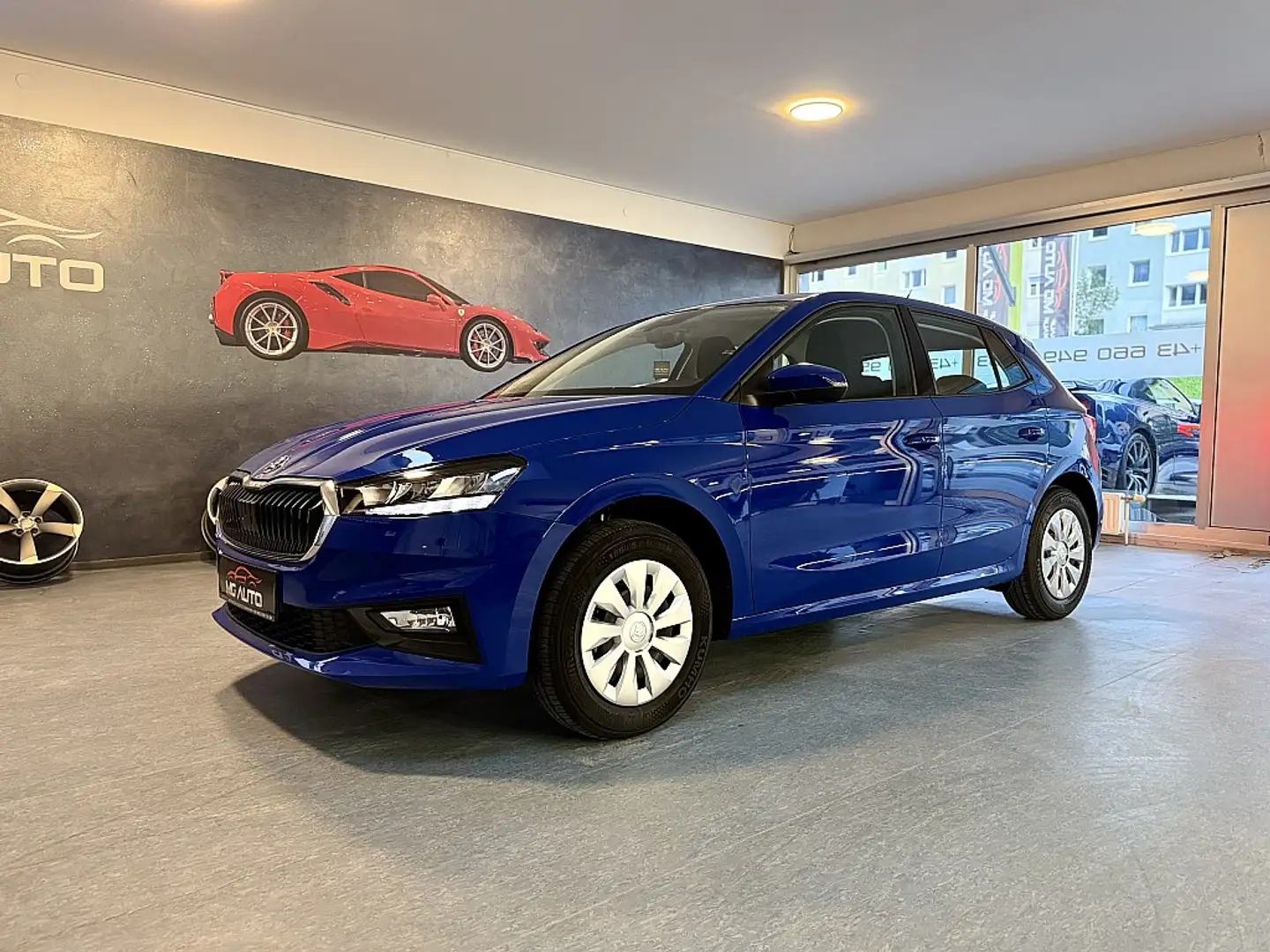 Skoda Fabia *SHZ*TPM*VIRTUAL-COCKPIT*WERKSGARANTIE BIS 2030* Blau - 1