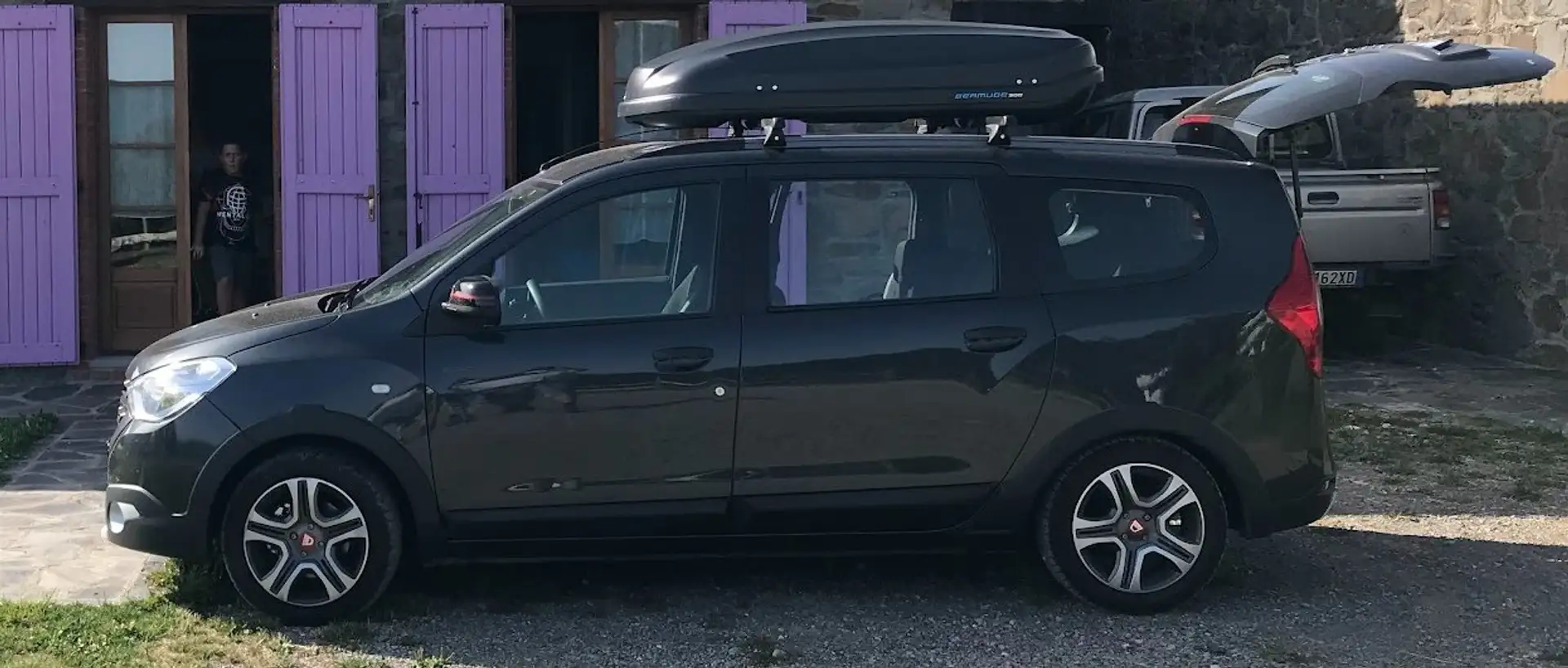 Dacia Lodgy Lodgy 2019 1.5 blue dci Techroad 7posti Grigio - 1