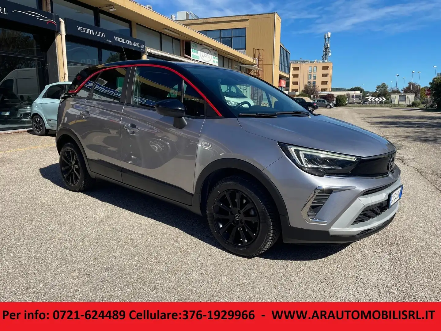 Opel Crossland X Crossland 2021 1.5 ecotec GS Line 110cv Grigio - 1