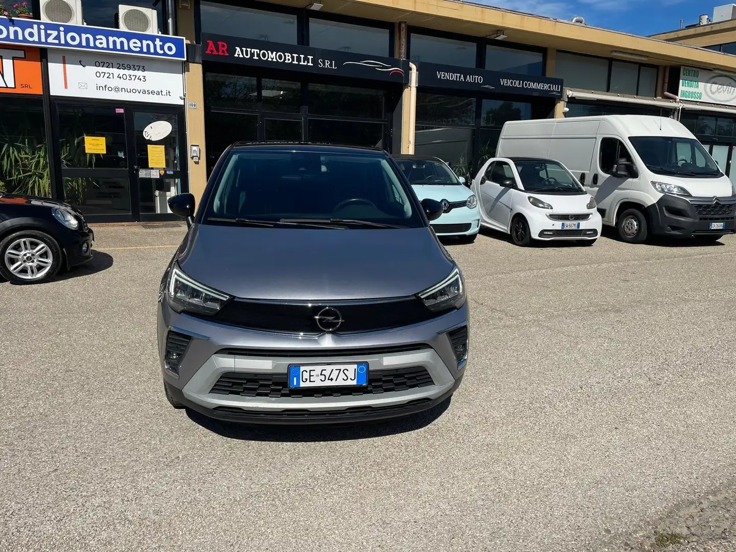 Opel Crossland X Crossland 2021 1.5 ecotec GS Line 110cv Grigio - 2