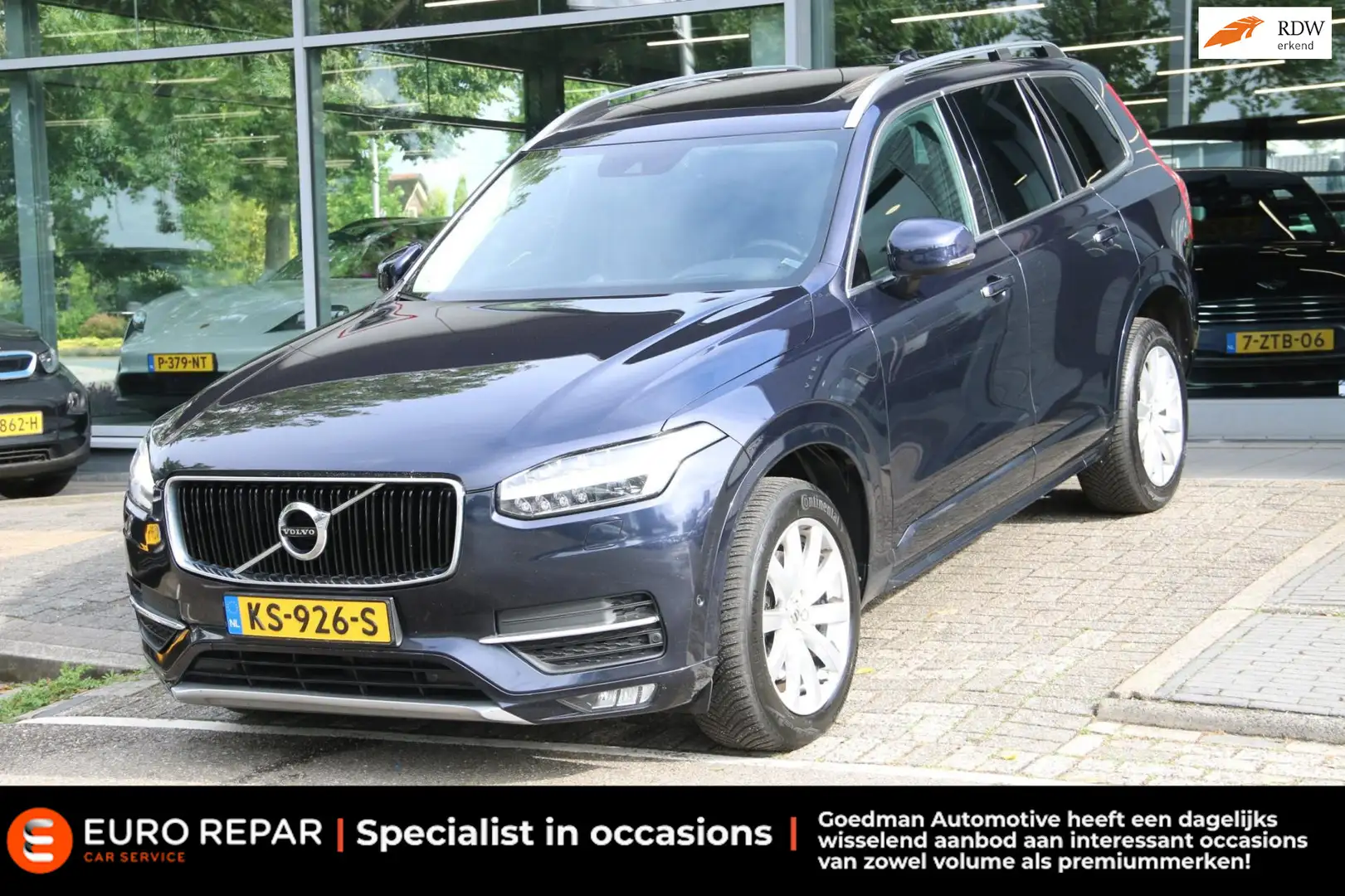 Volvo XC90 2.0 D5 AWD Inscription EXPORT PRICE! Blauw - 1