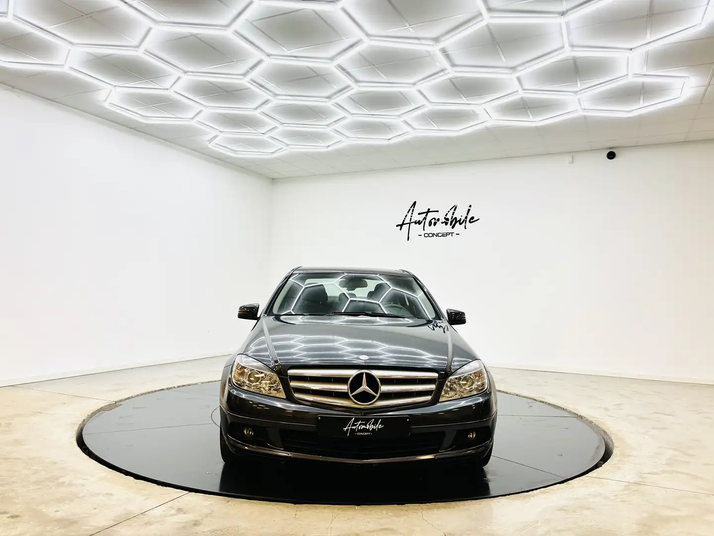 Mercedes-Benz C 180 ✅1 AN GARANTIE✅CARNET D’ENTRETIEN✅GPS✅RÉGULATEUR Gris - 2